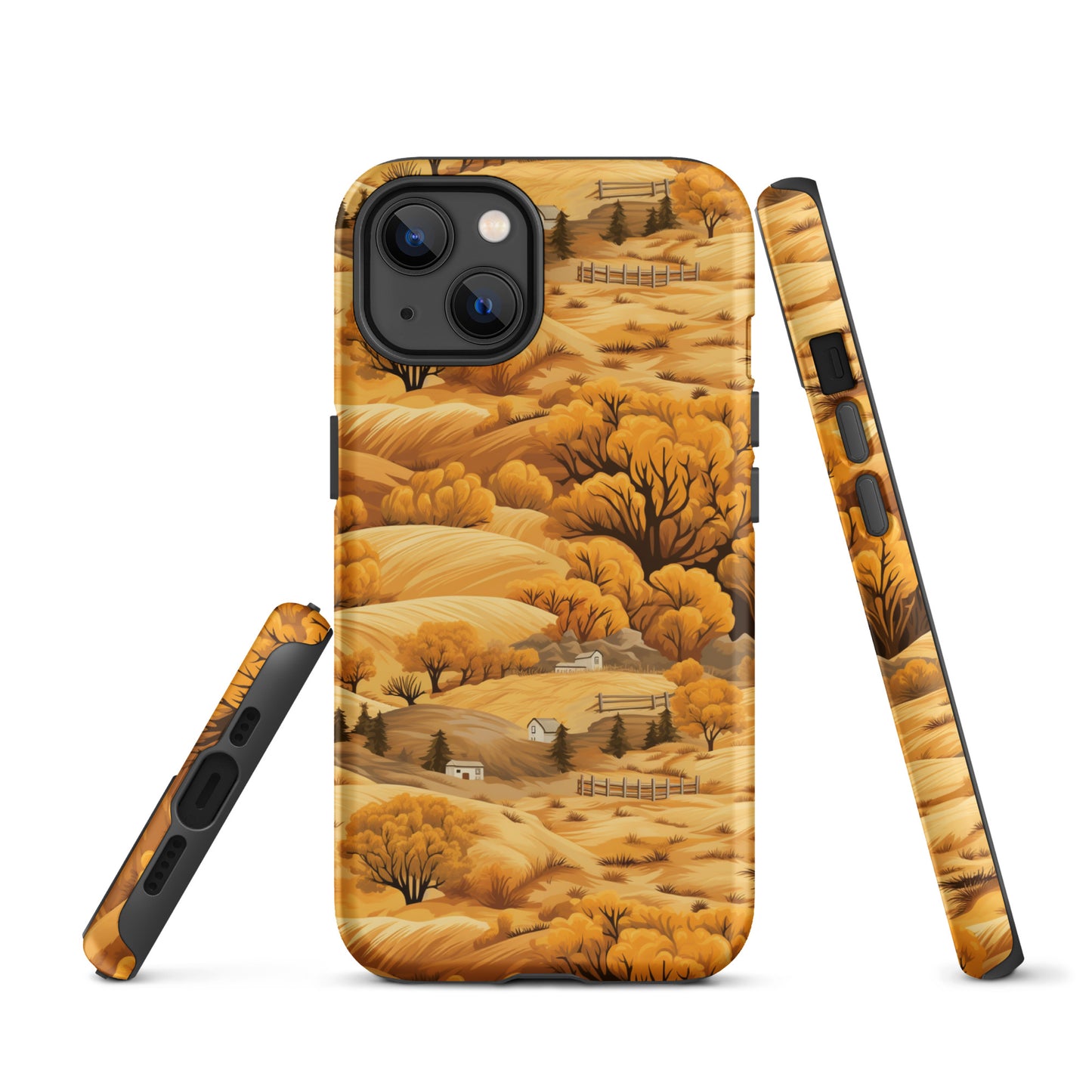 Rural Rhapsody - Early Autumn Farm Tales - iPhone Case