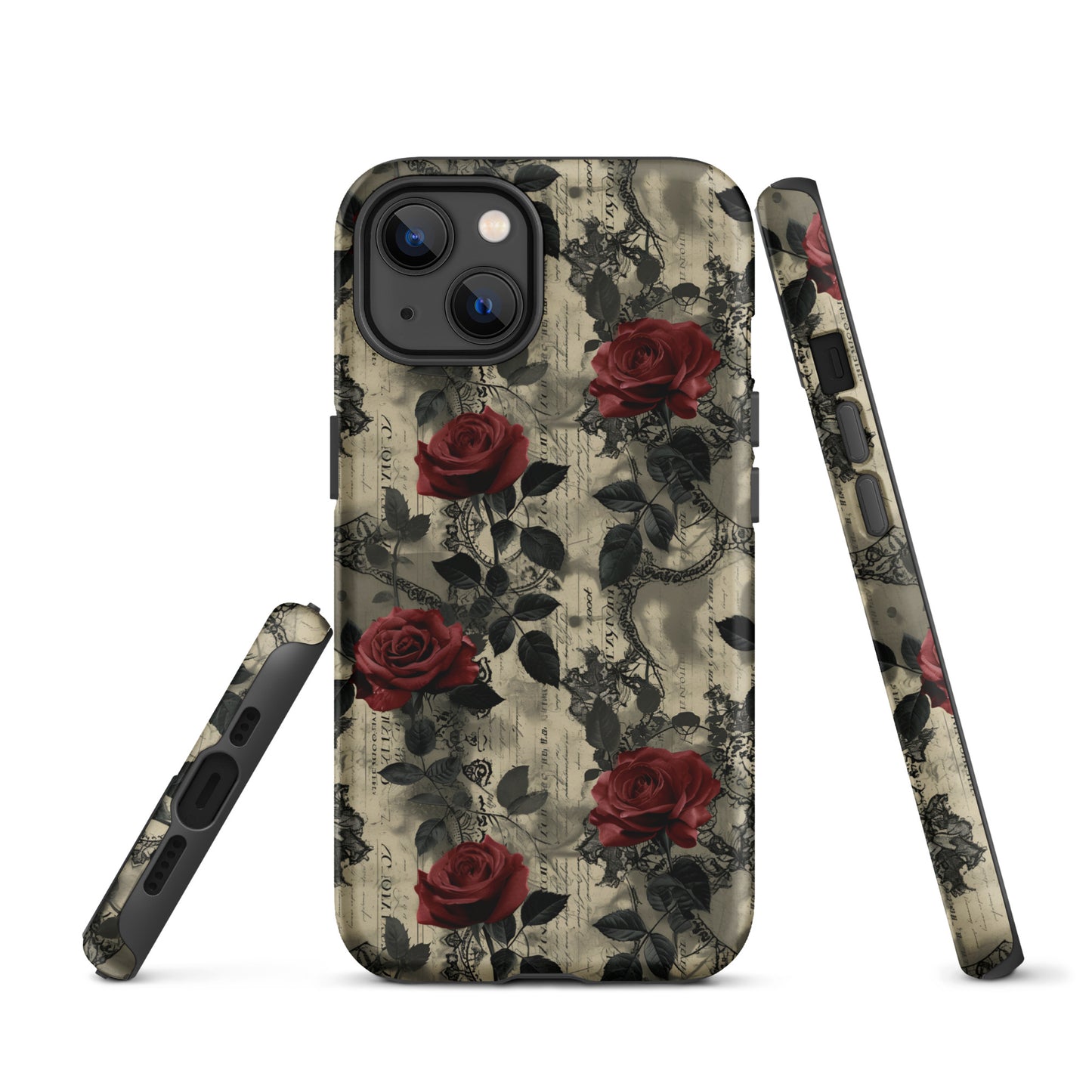 Poetic Blooms - iPhone Case