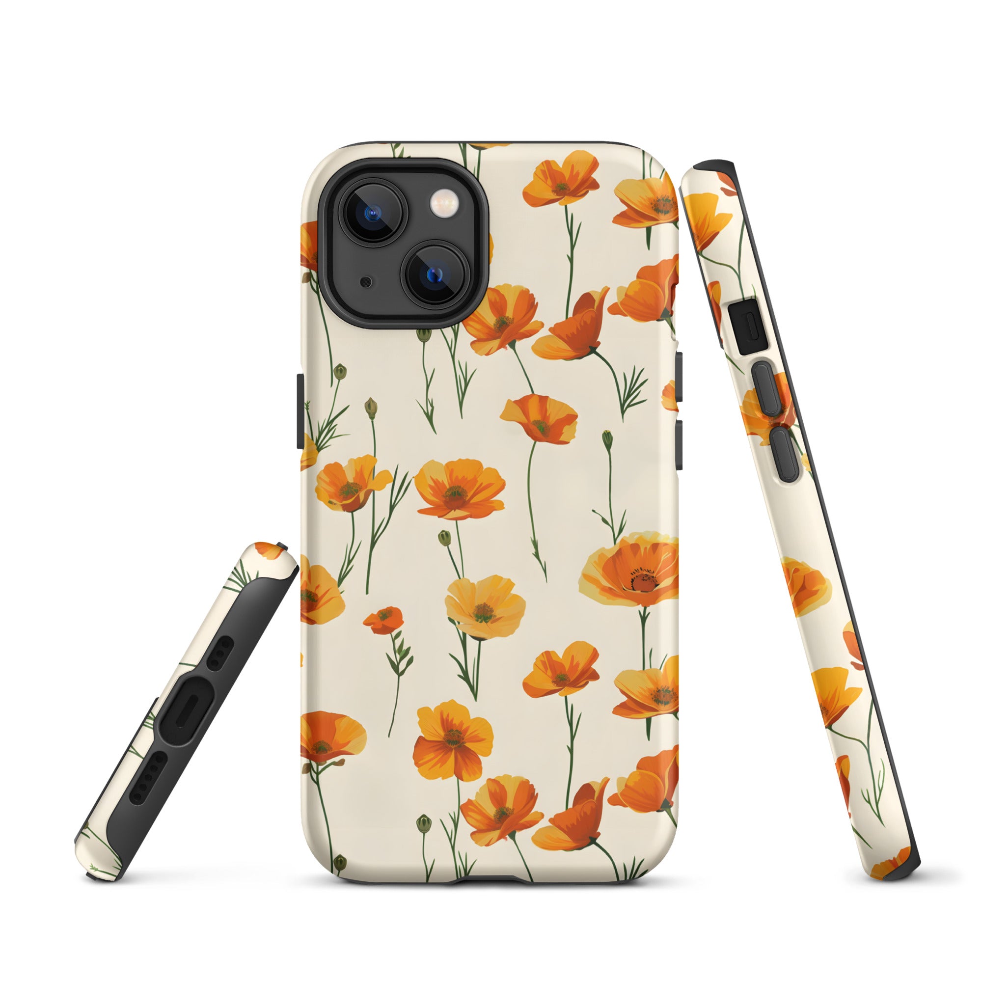 Splash of Poppy - iPhone Case