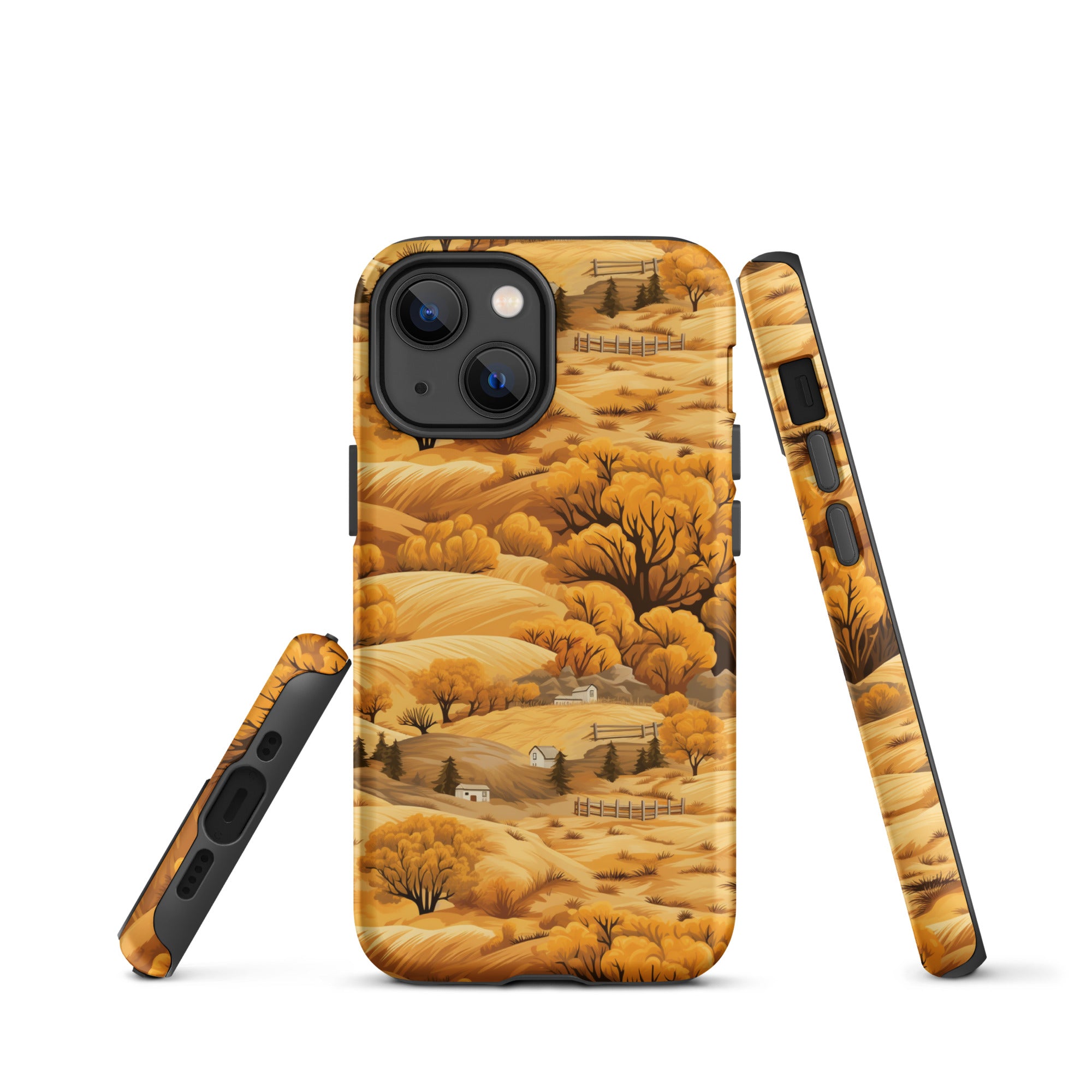 Rural Rhapsody - Early Autumn Farm Tales - iPhone Case