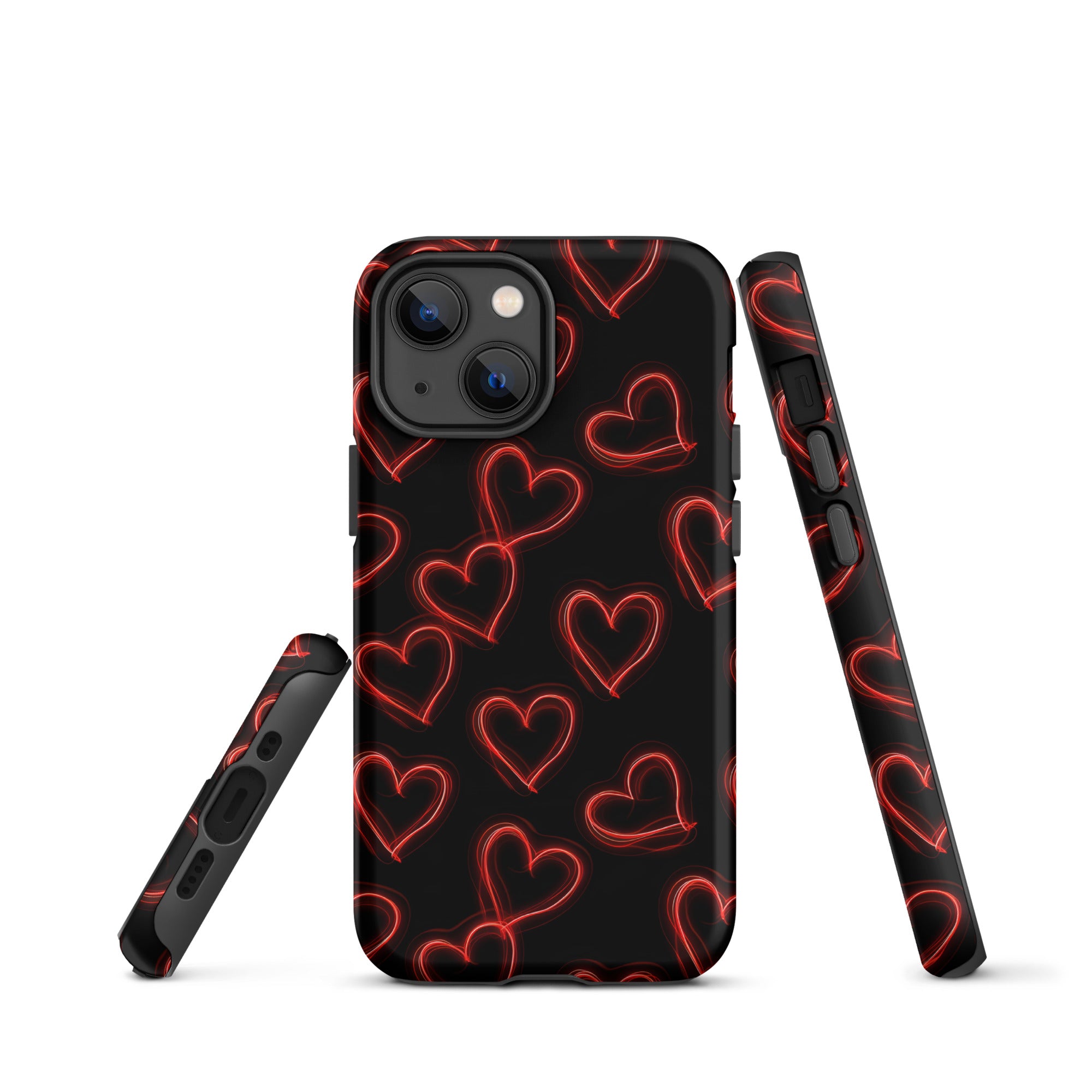 Neon Heartbeat - iPhone Case