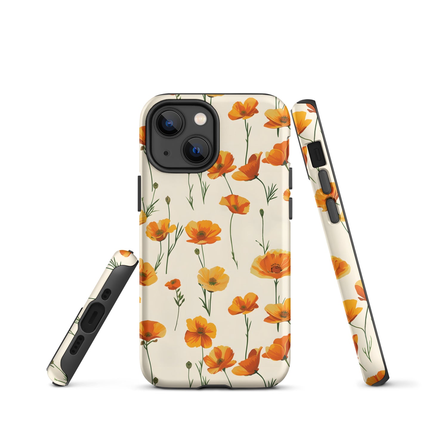 Splash of Poppy - iPhone Case