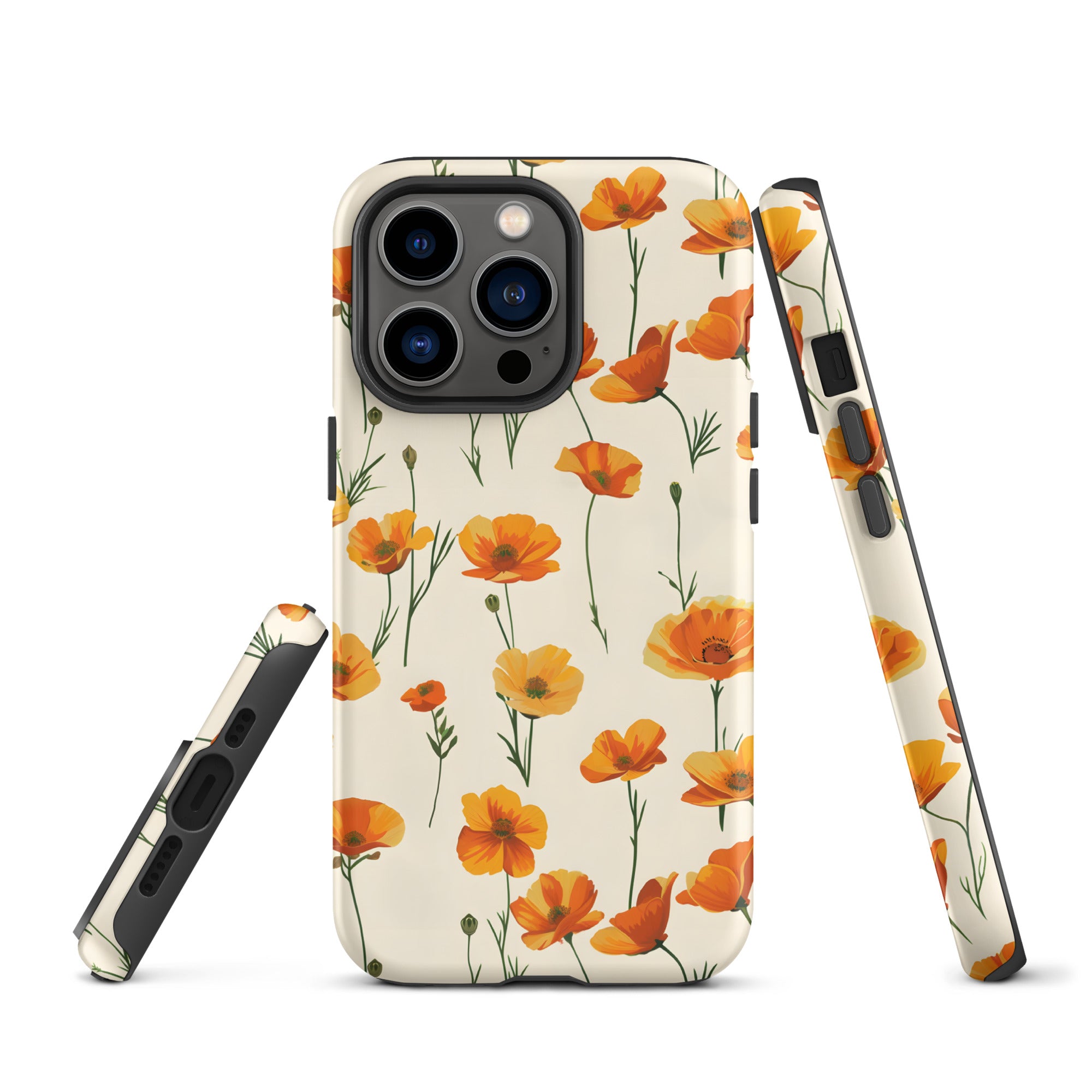 Splash of Poppy - iPhone Case