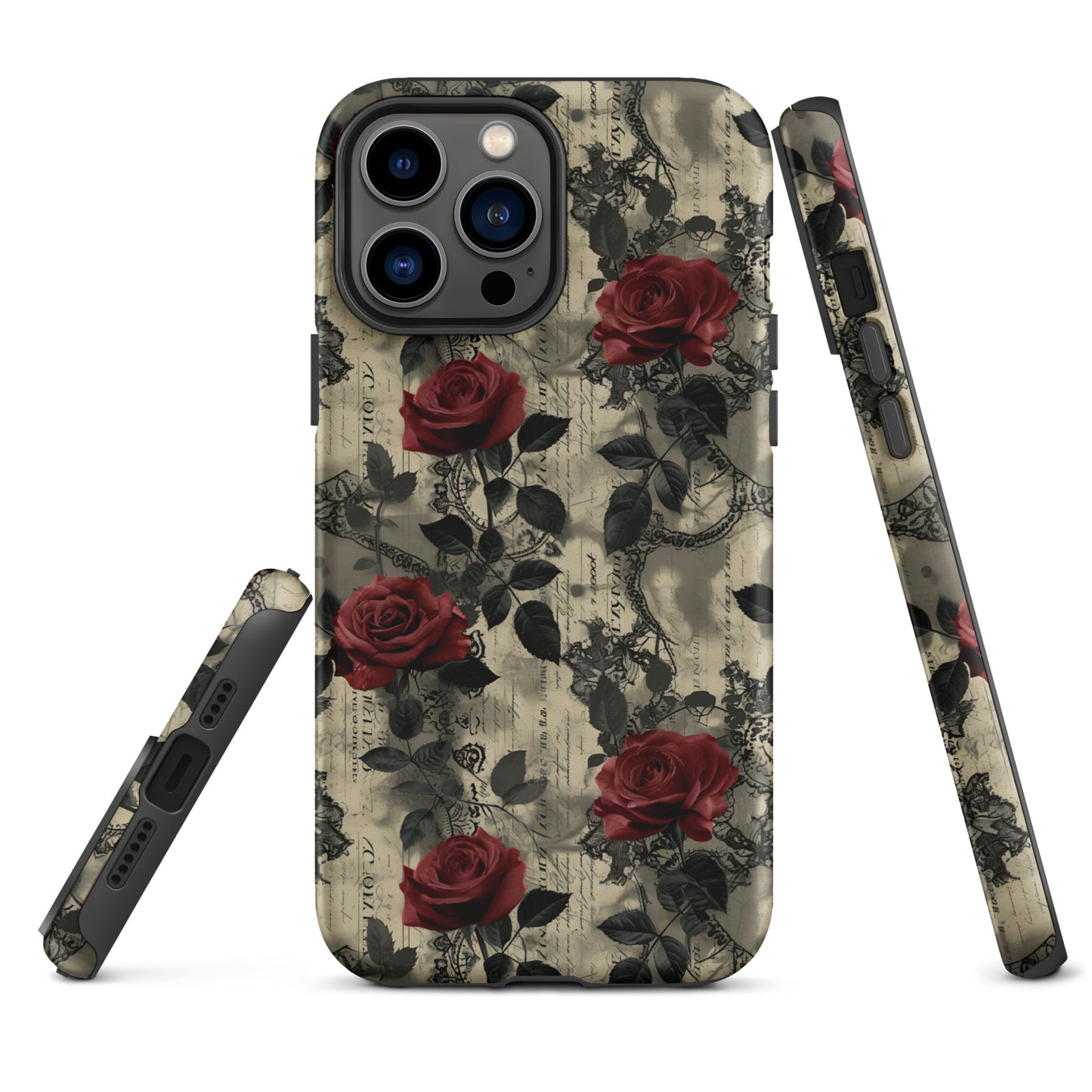 Poetic Blooms - iPhone Case