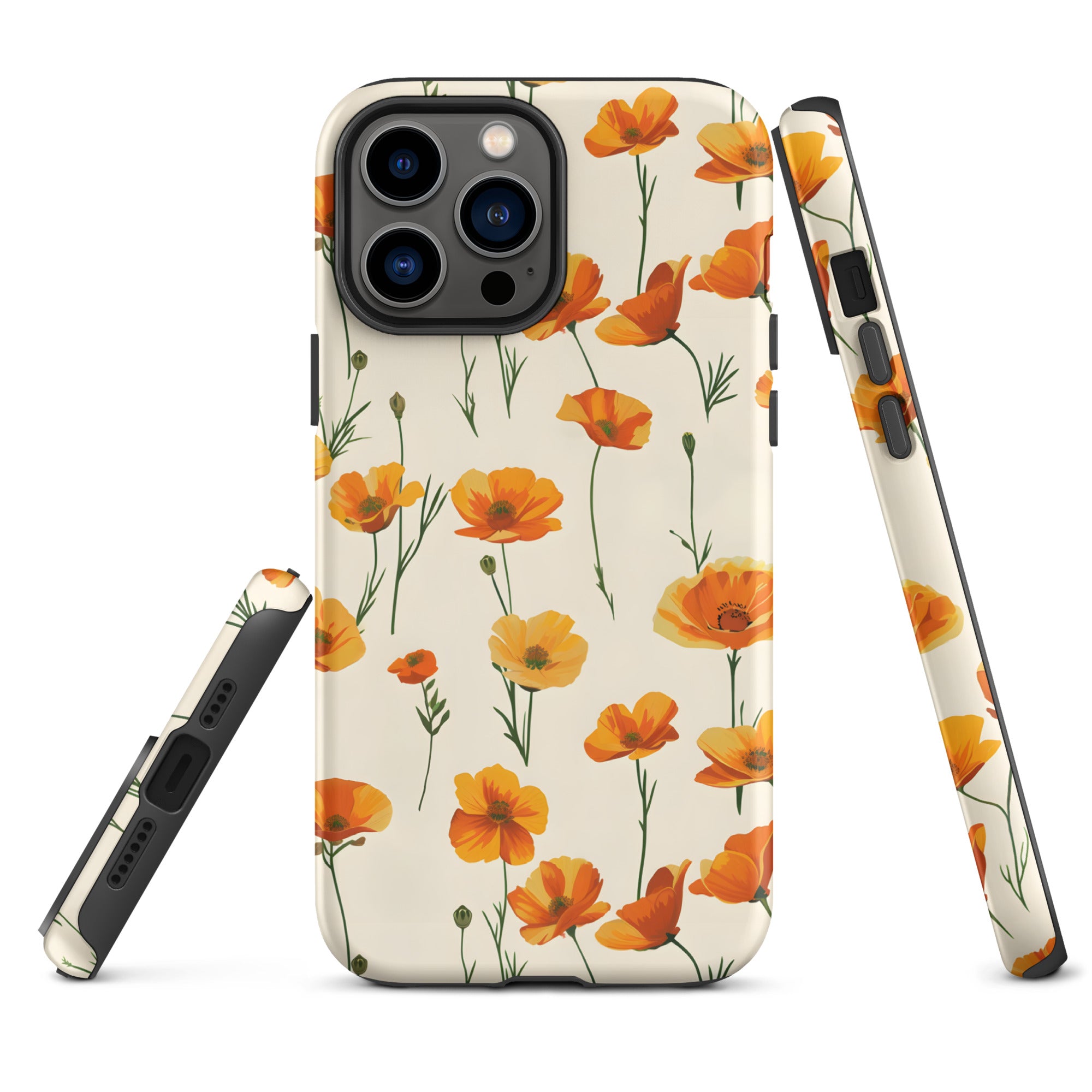 Splash of Poppy - iPhone Case