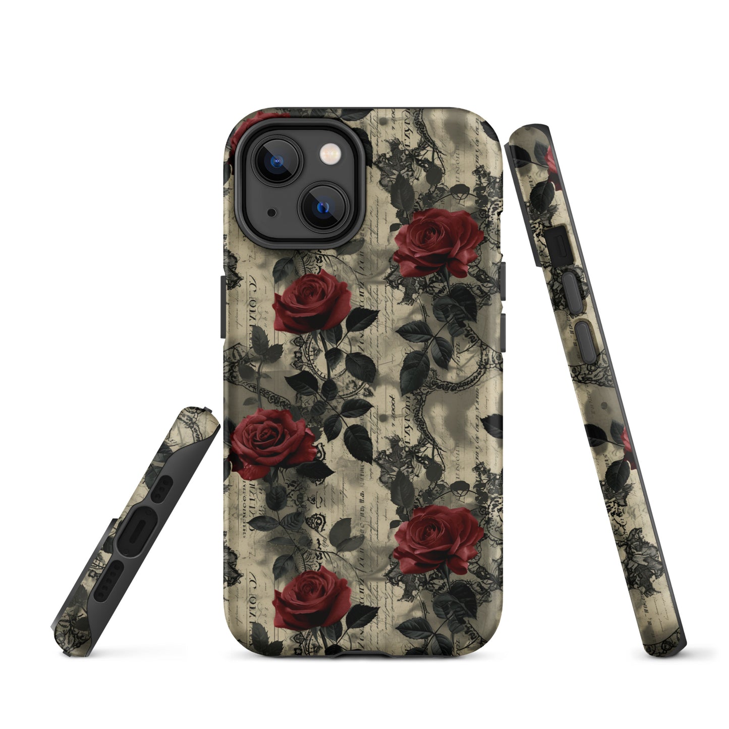 Poetic Blooms - iPhone Case