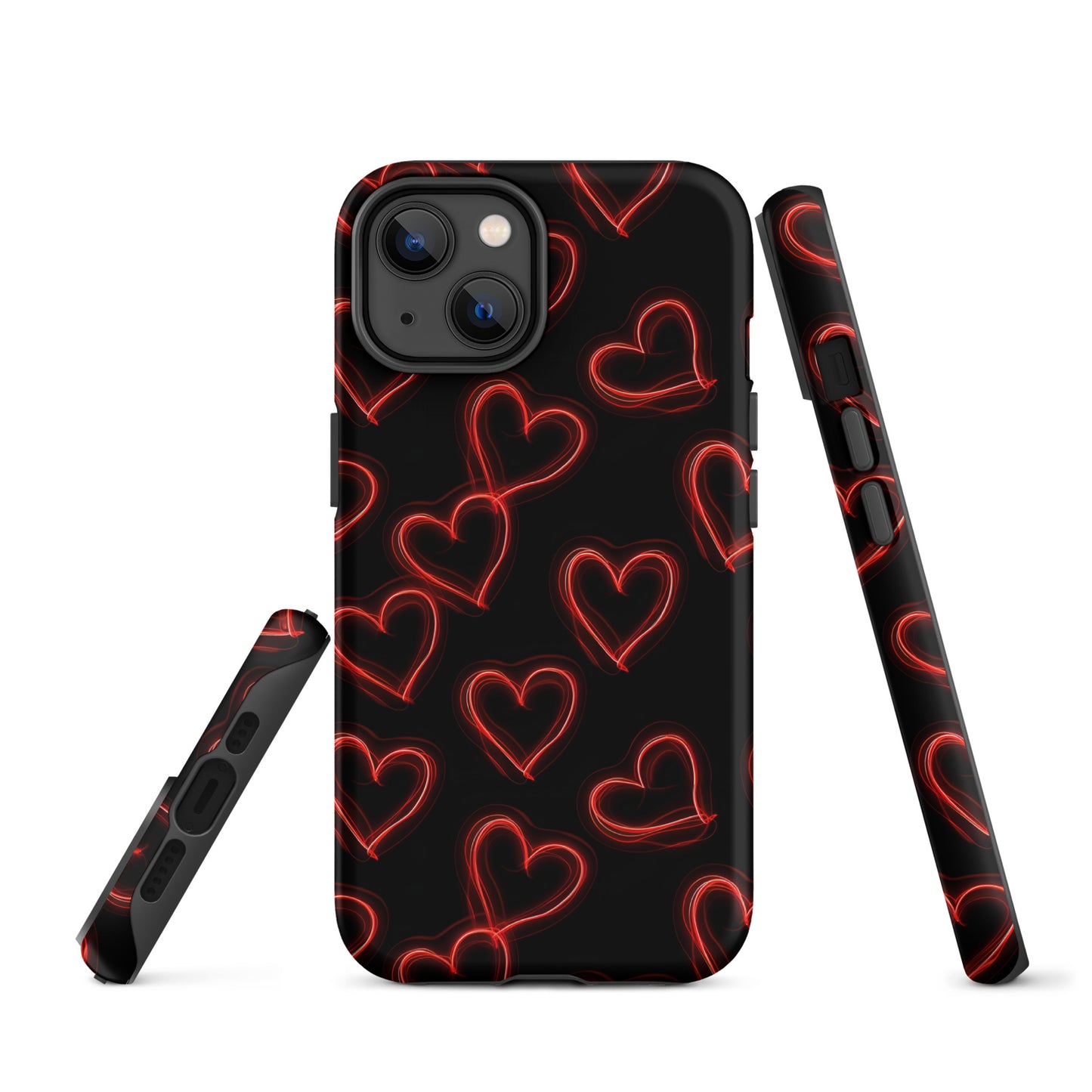 Neon Heartbeat - iPhone Case