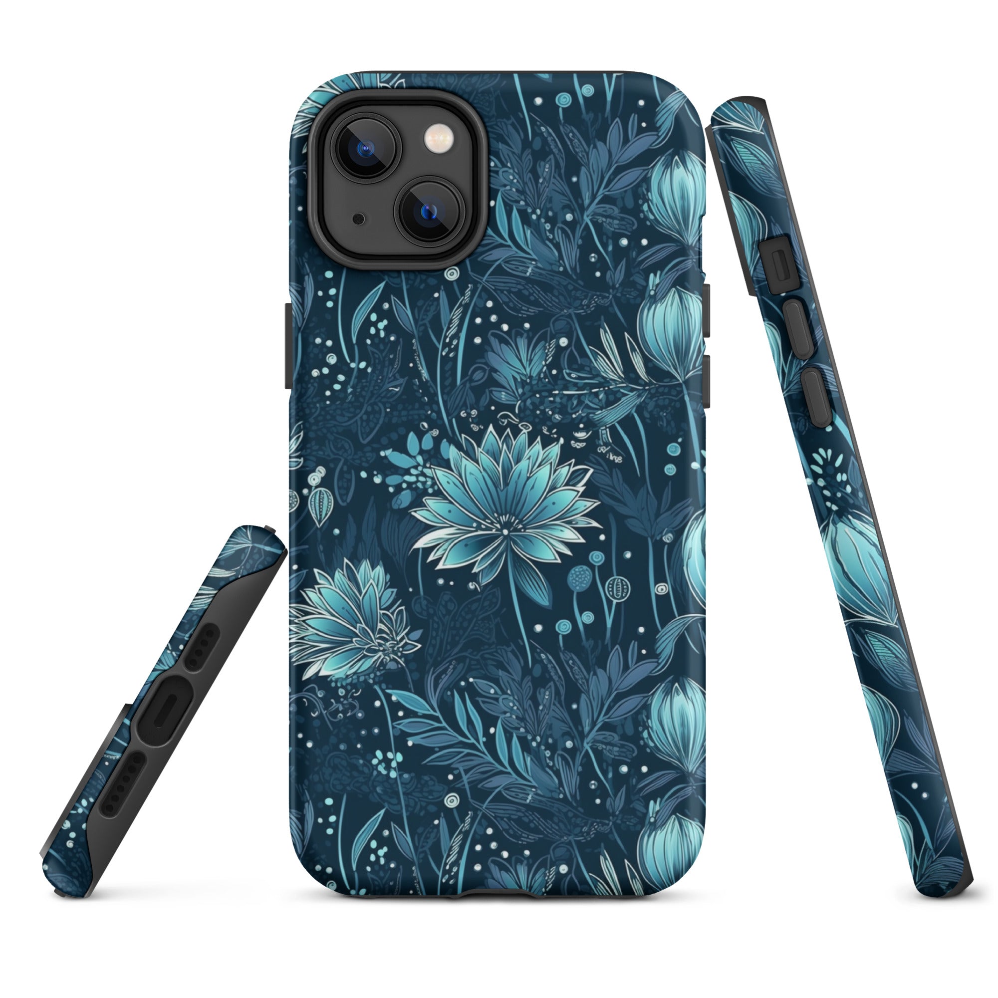 Metallic Blue Scilla - Shimmering Spring - iPhone Case