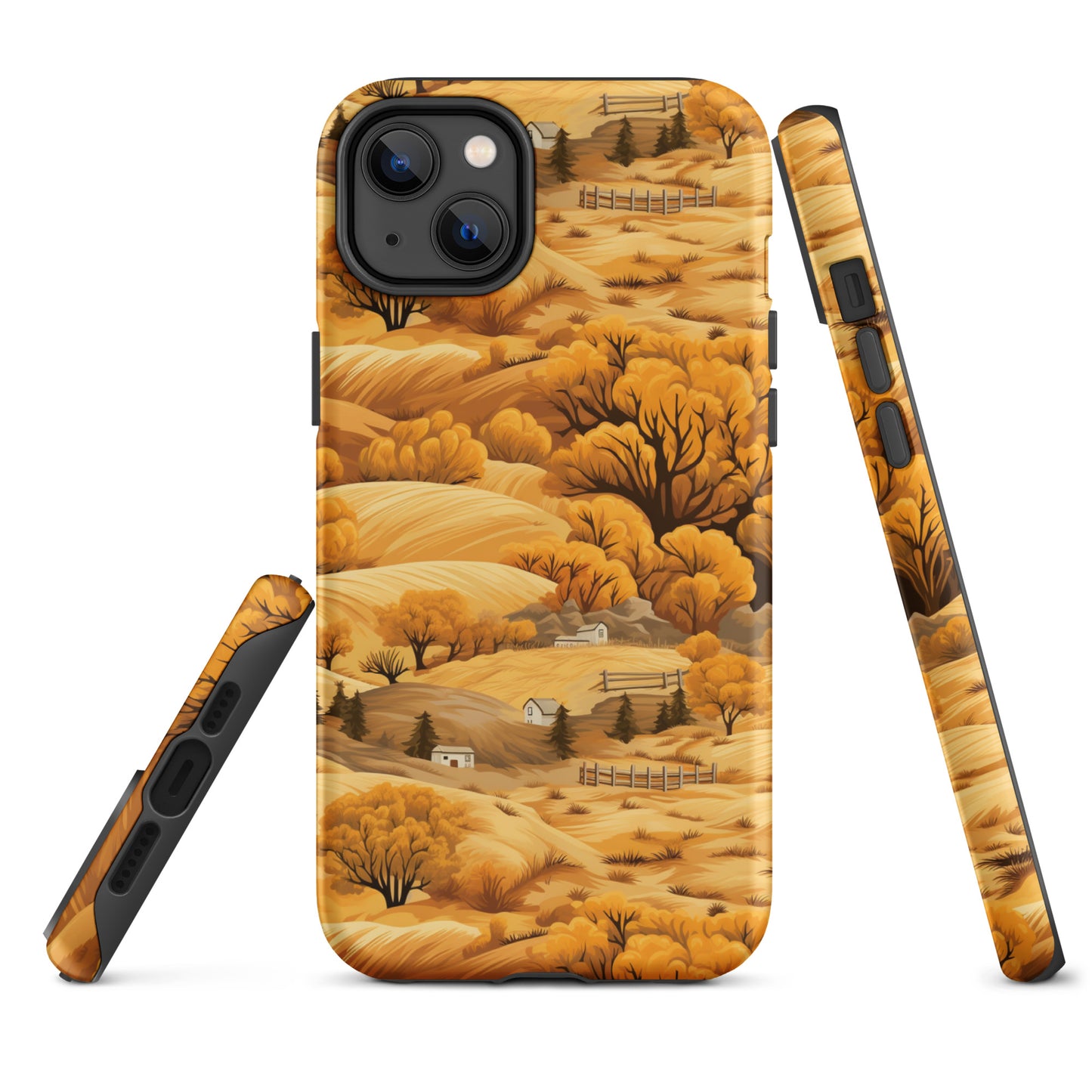 Rural Rhapsody - Early Autumn Farm Tales - iPhone Case