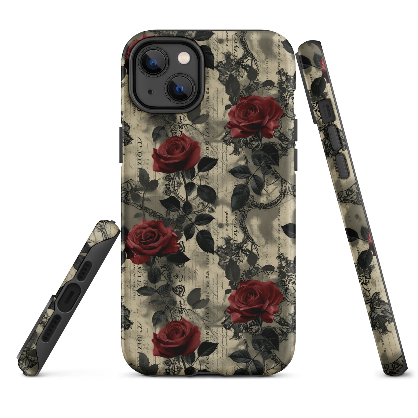 Poetic Blooms - iPhone Case