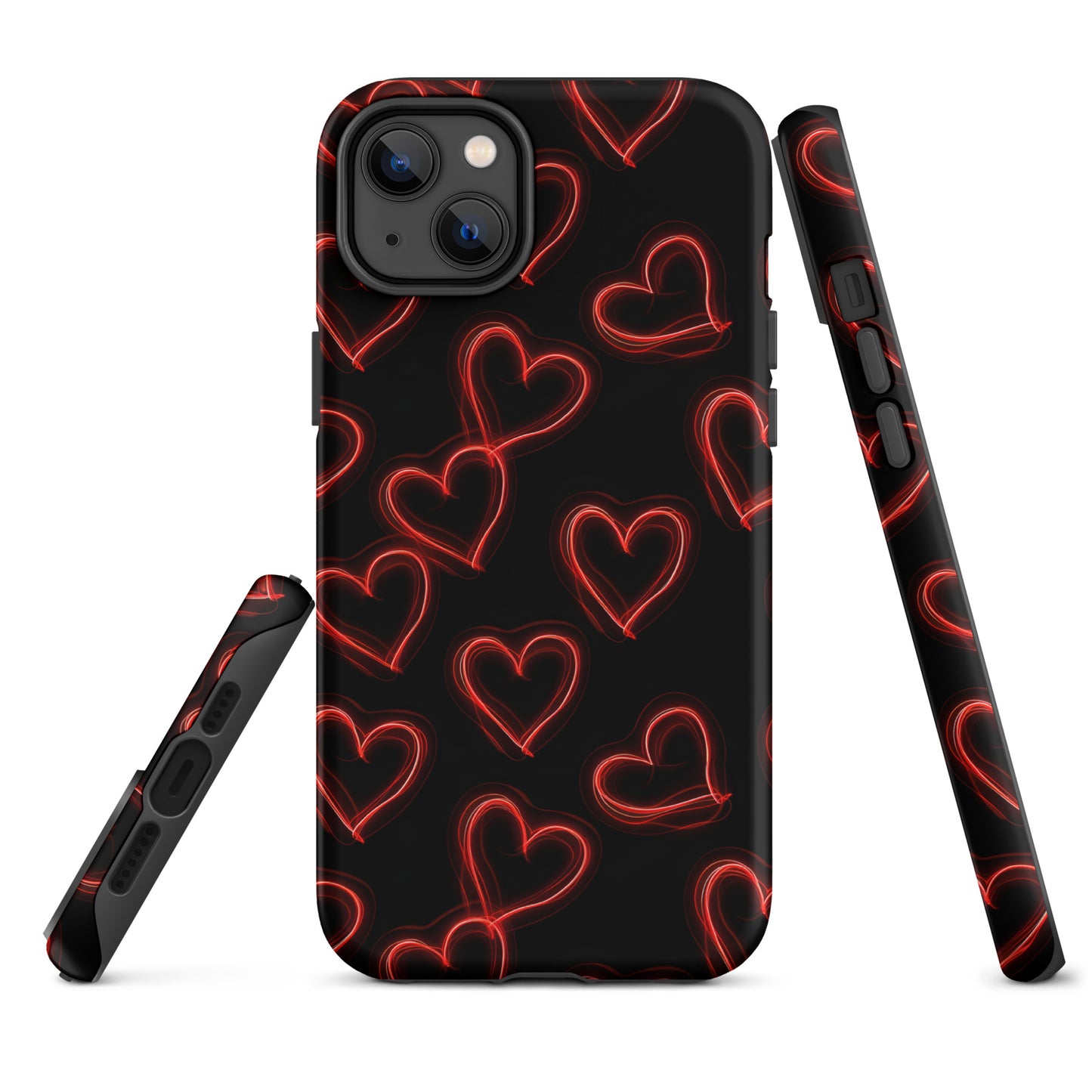 Neon Heartbeat - iPhone Case