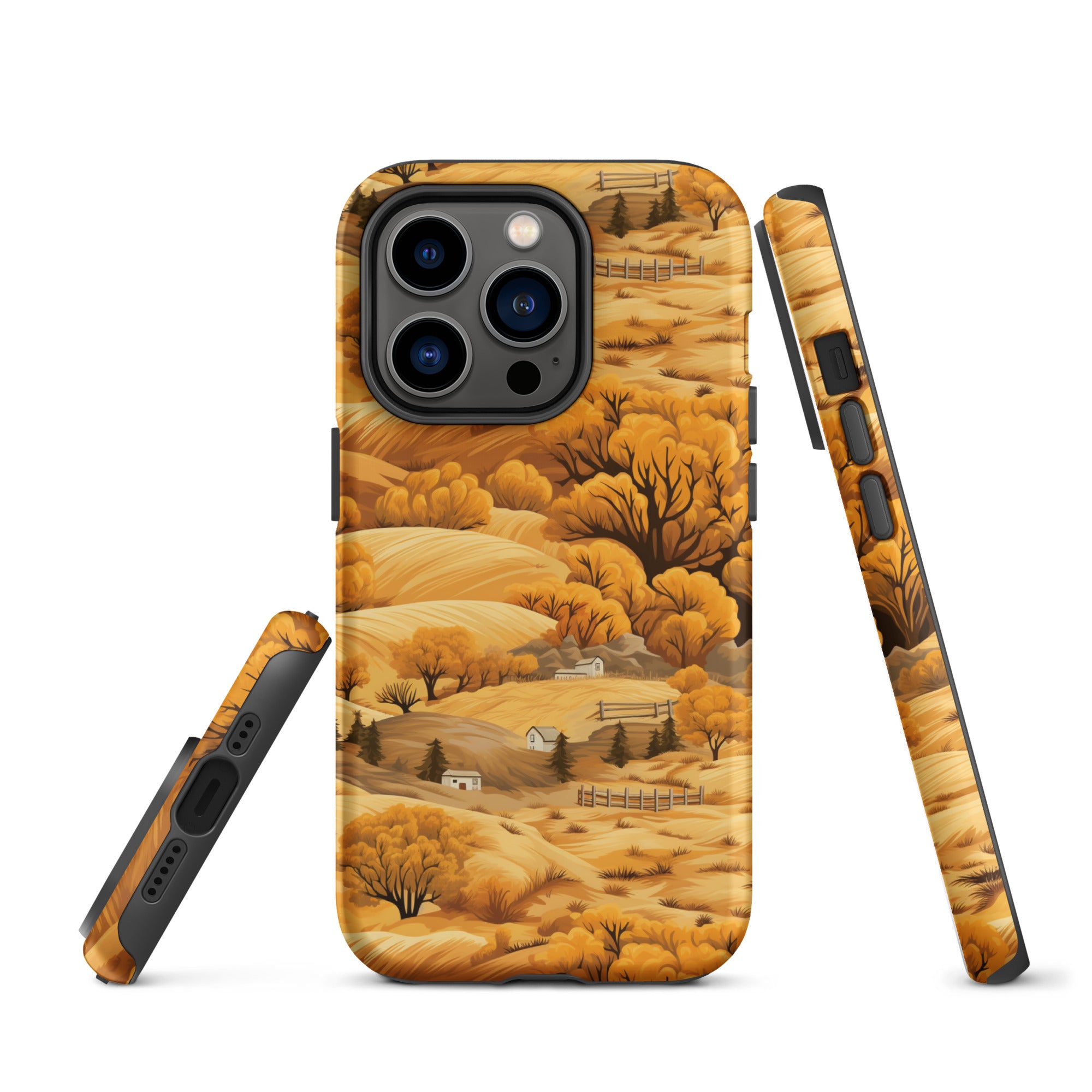 Rural Rhapsody - Early Autumn Farm Tales - iPhone Case