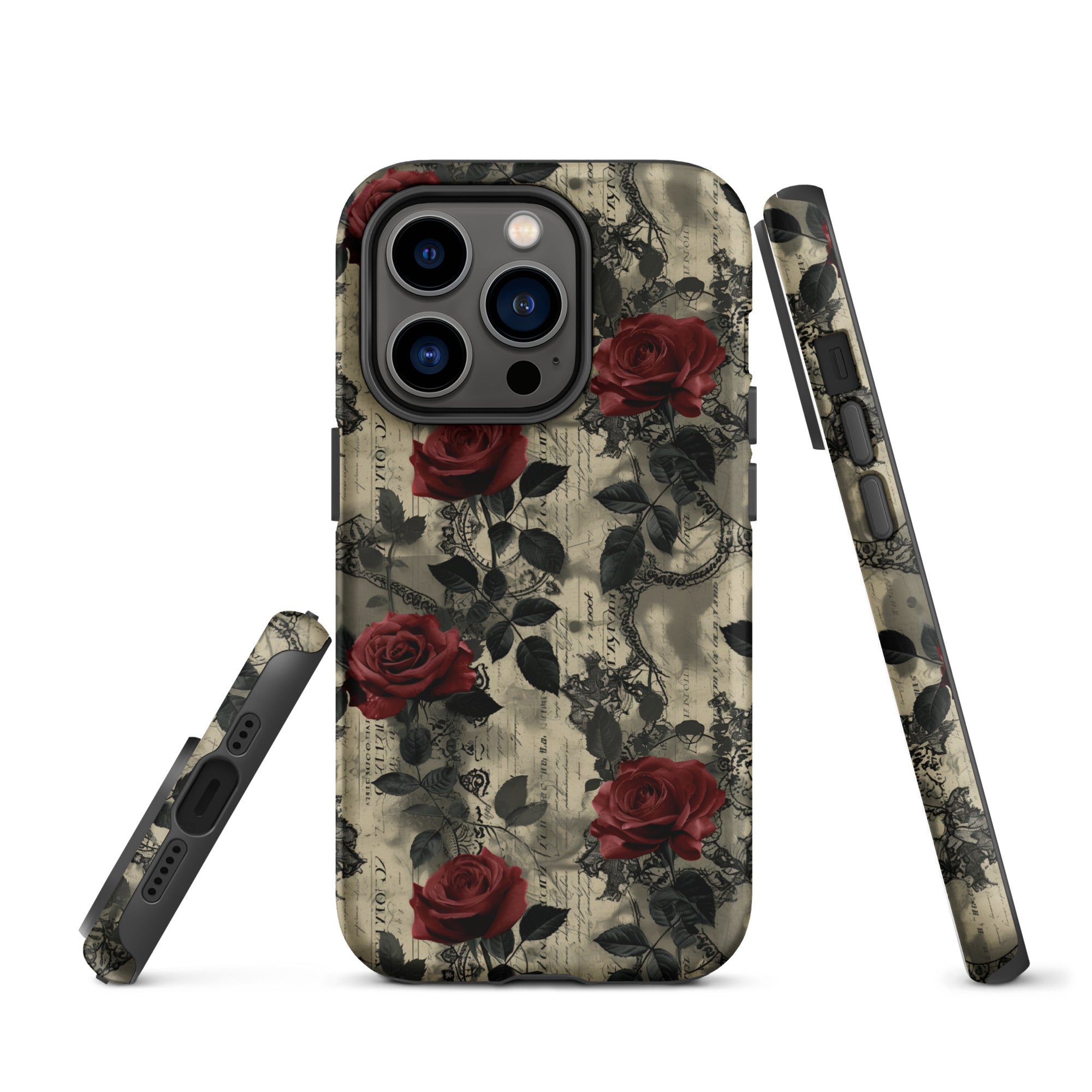 Poetic Blooms - iPhone Case