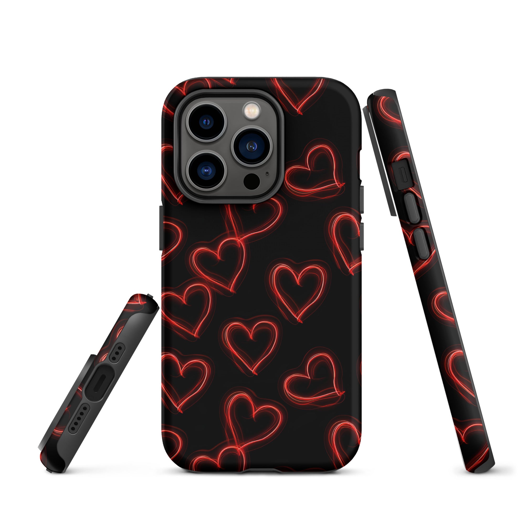 Neon Heartbeat - iPhone Case