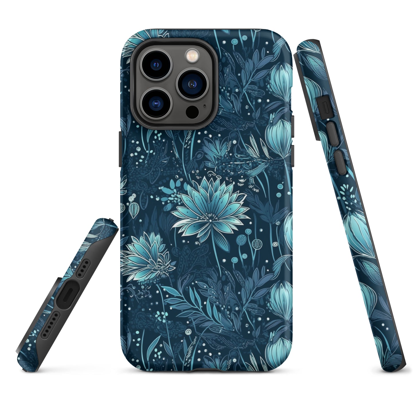 Metallic Blue Scilla - Shimmering Spring - iPhone Case