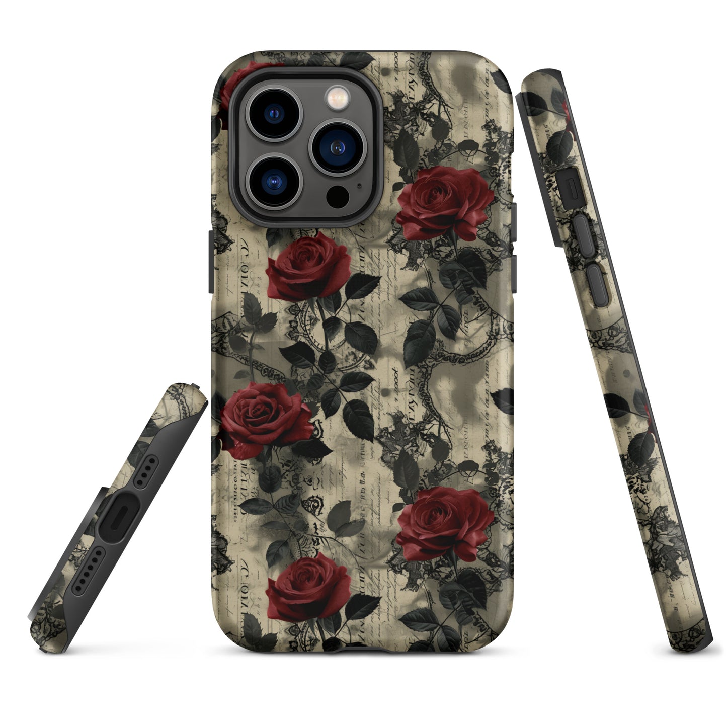 Poetic Blooms - iPhone Case