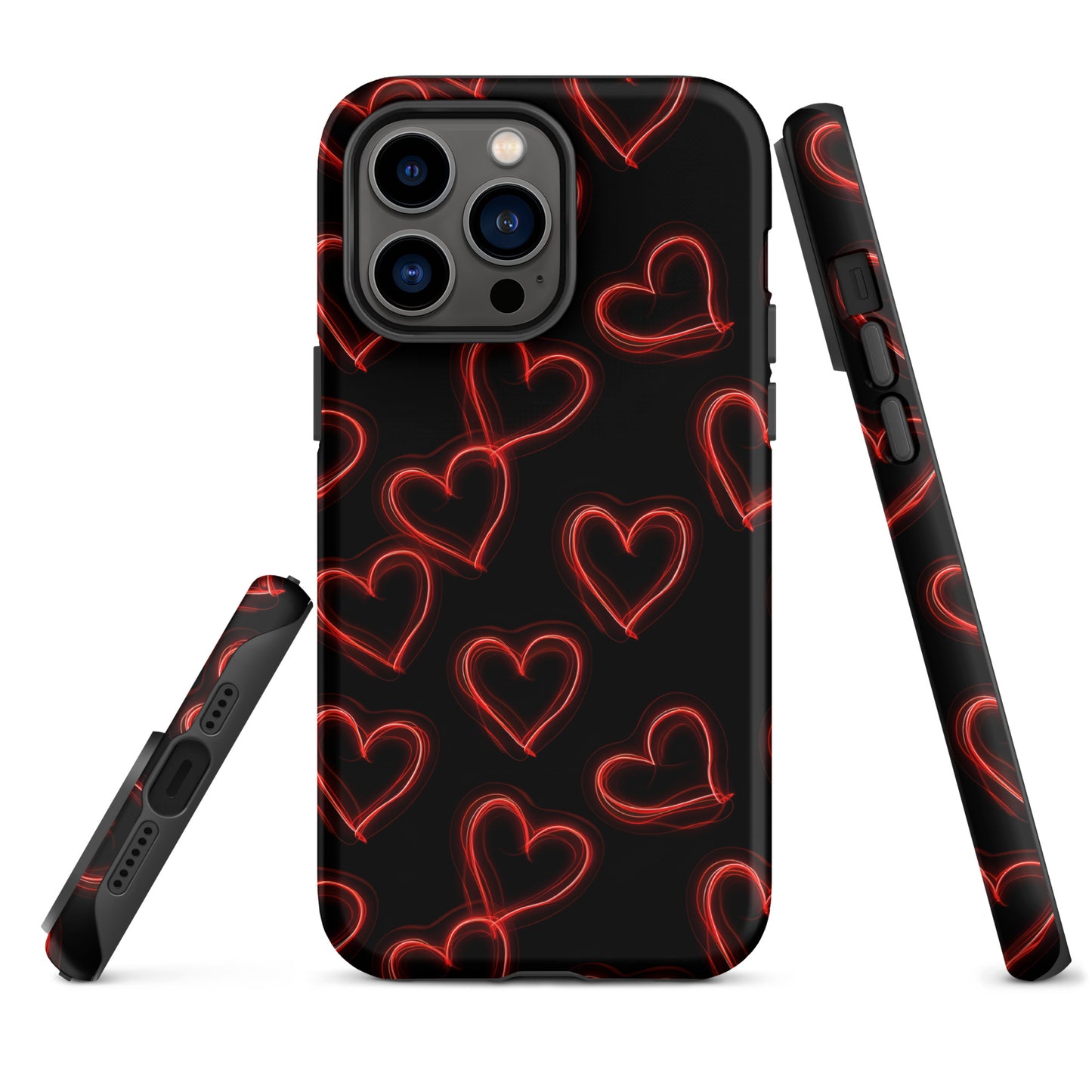 Neon Heartbeat - iPhone Case