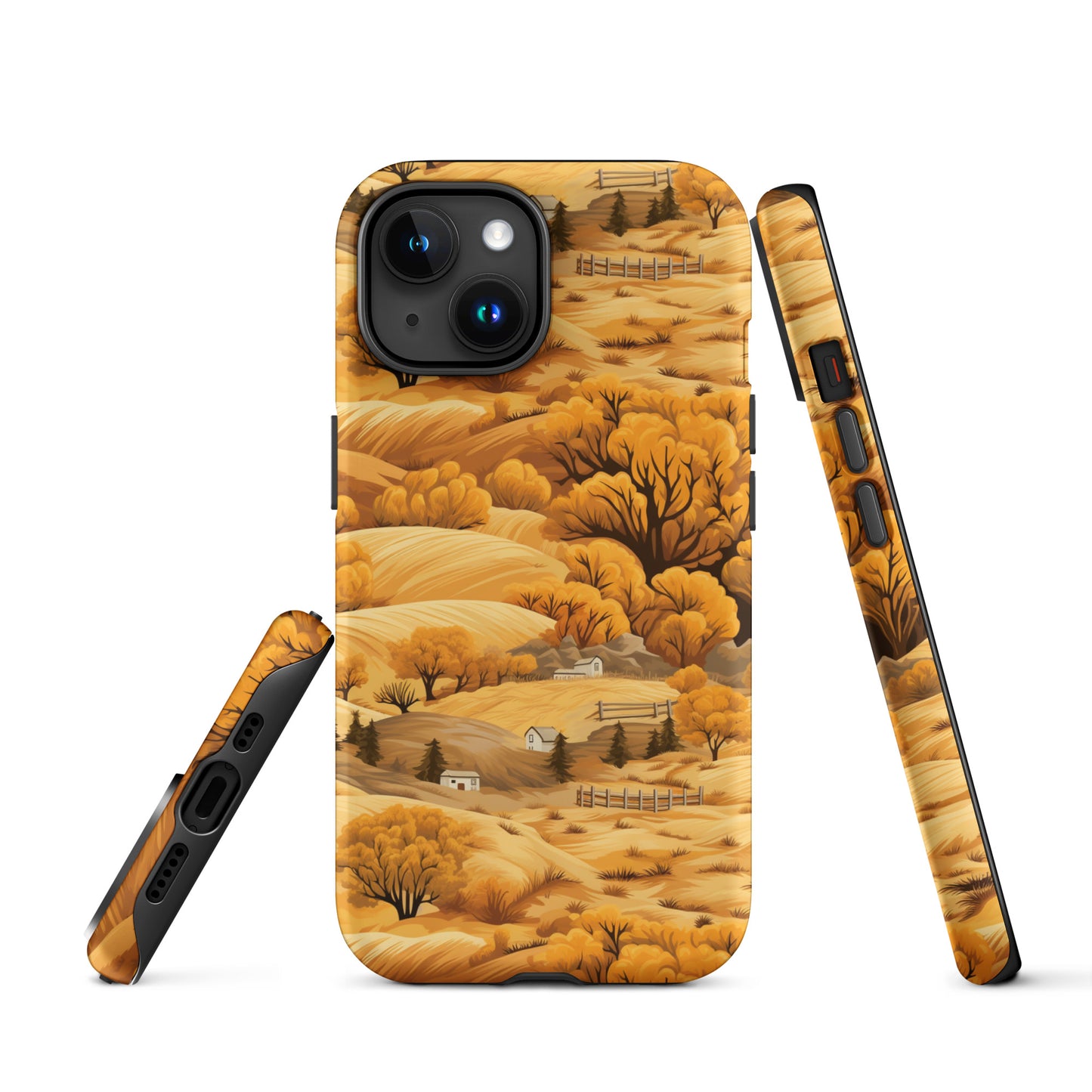 Rural Rhapsody - Early Autumn Farm Tales - iPhone Case