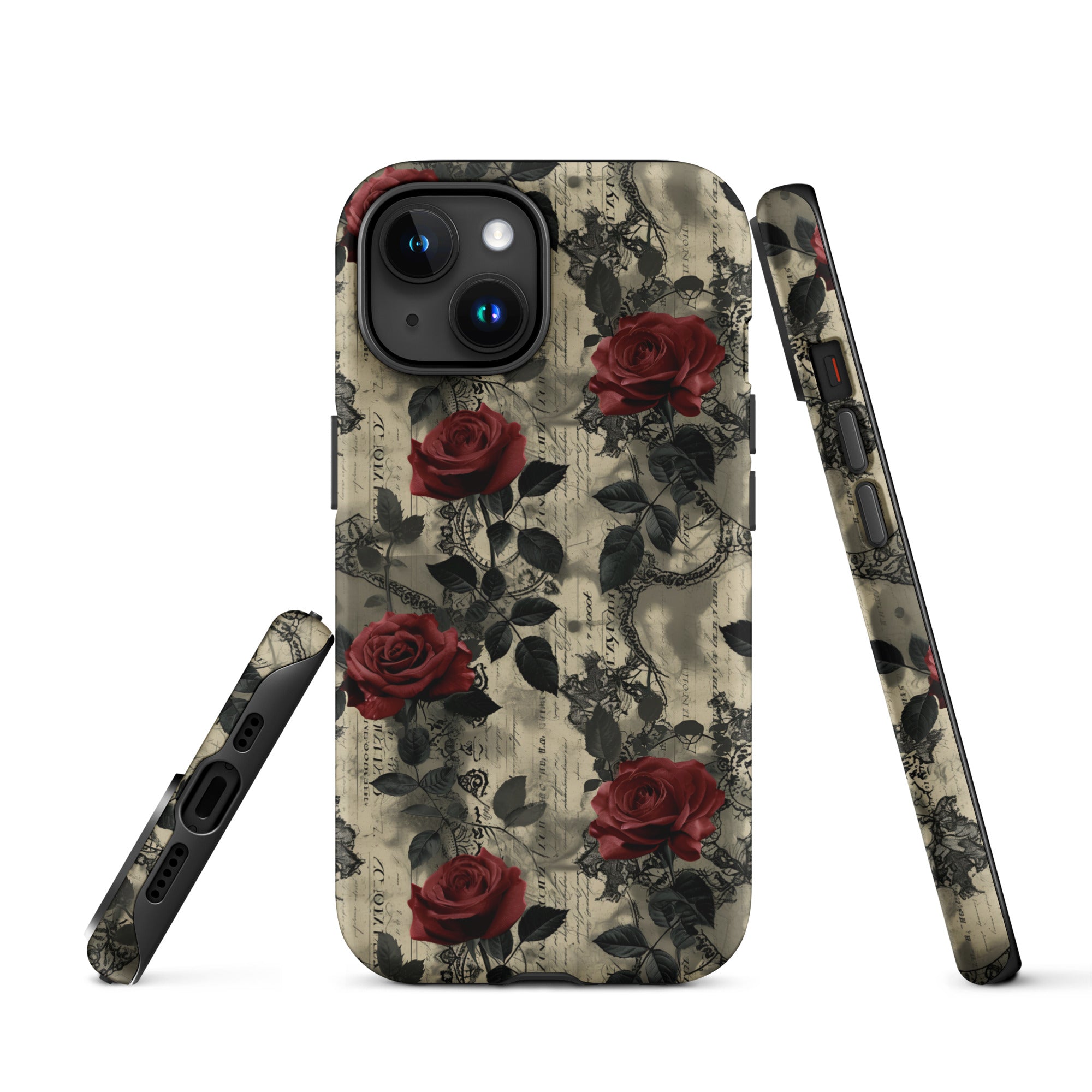 Poetic Blooms - iPhone Case