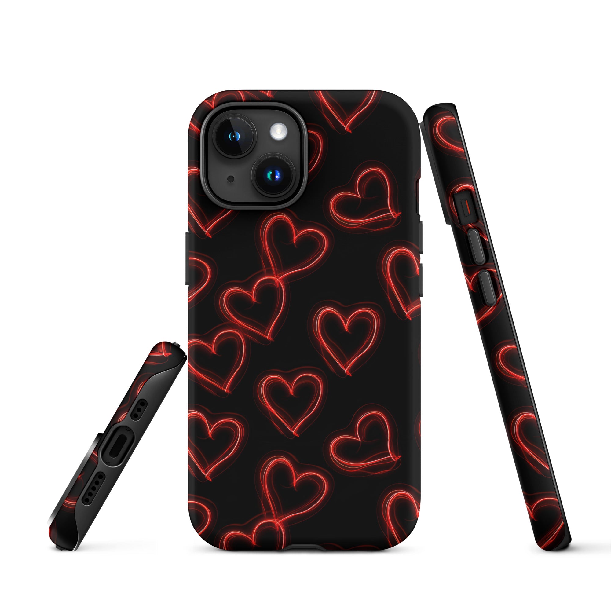 Neon Heartbeat - iPhone Case