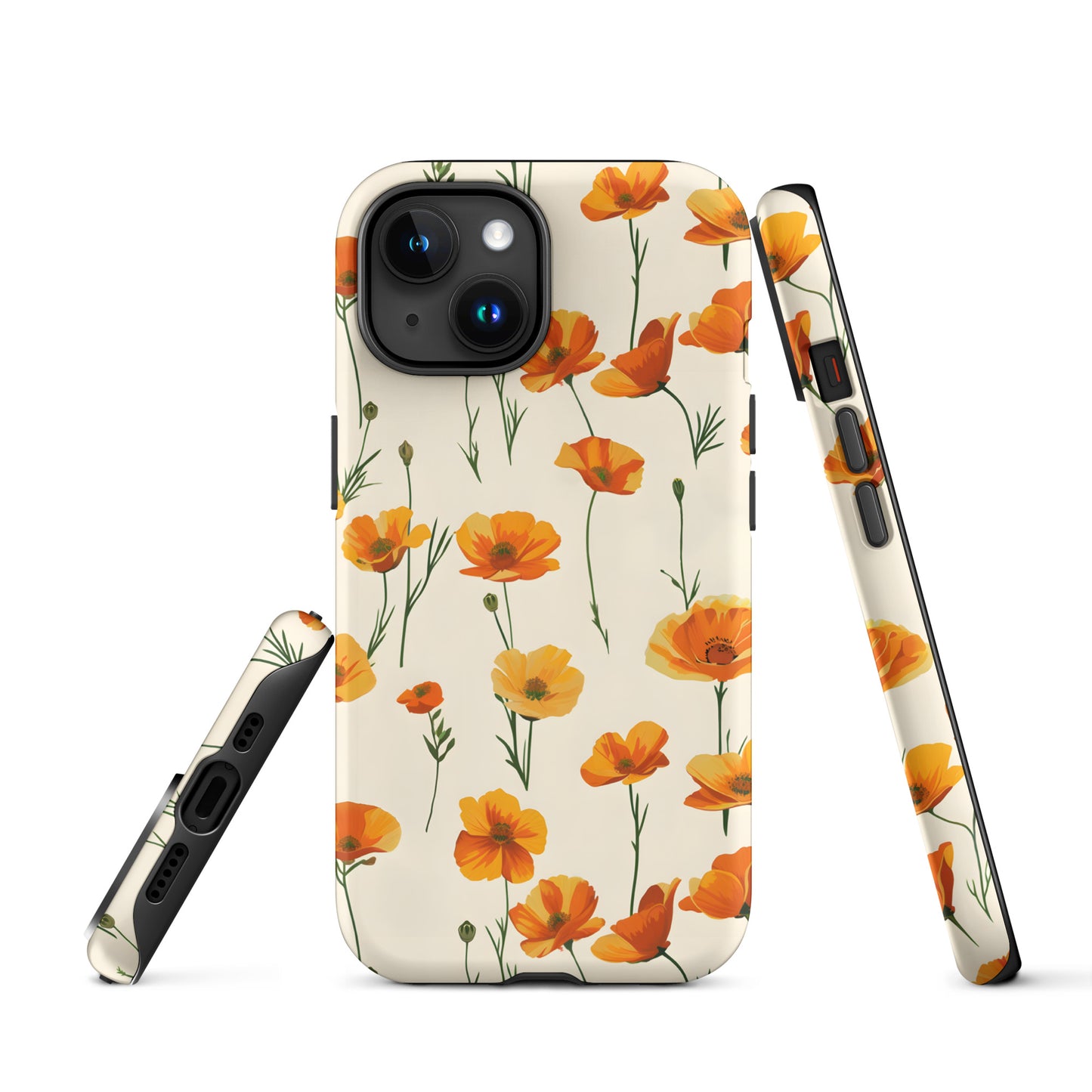 Splash of Poppy - iPhone Case