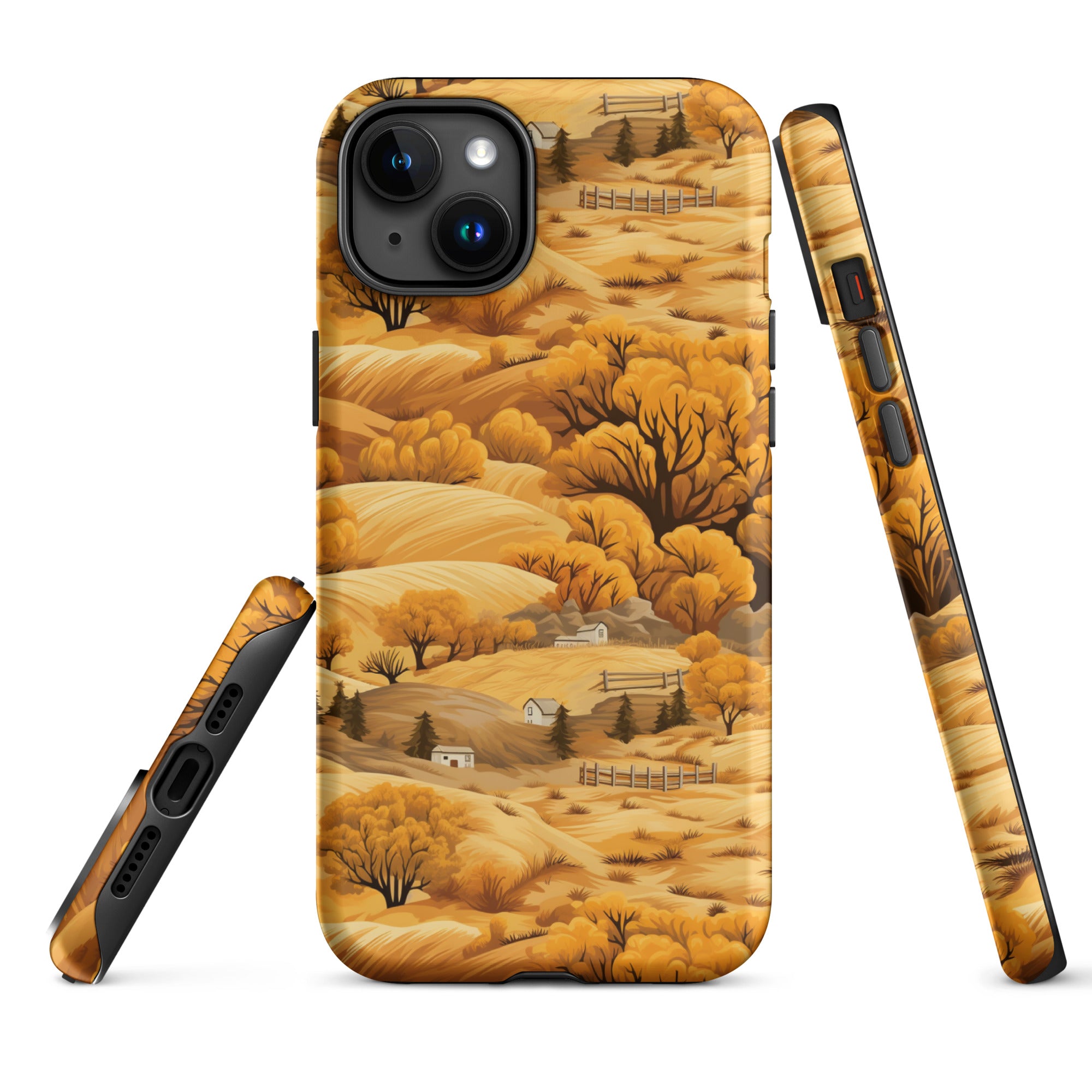 Rural Rhapsody - Early Autumn Farm Tales - iPhone Case