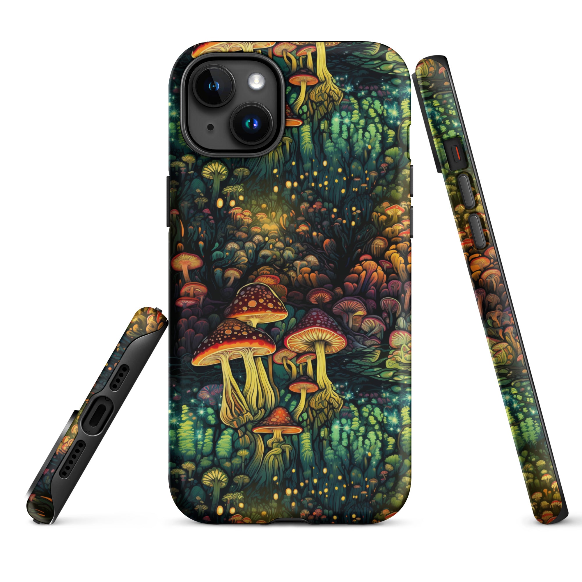 Neon Hallucinations - An Illuminated Autumn Spectacle - iPhone Case