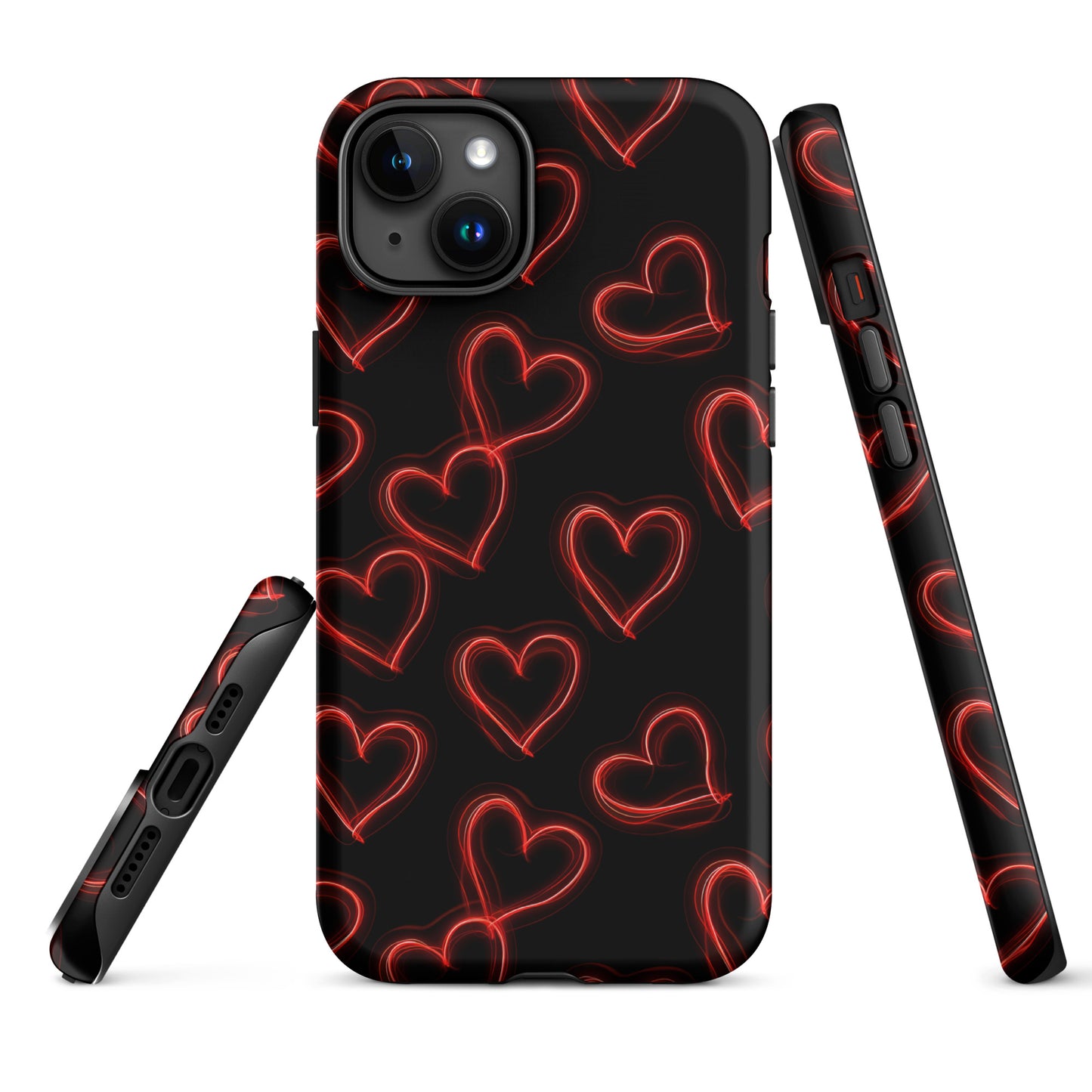 Neon Heartbeat - iPhone Case