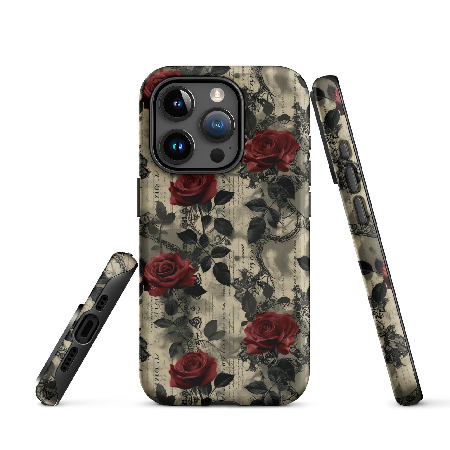 Poetic Blooms - iPhone Case