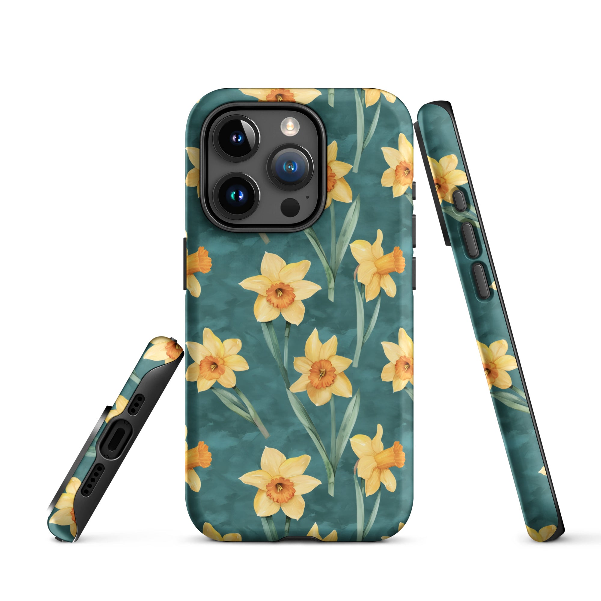 Daffodil Aquarelle - iPhone Case