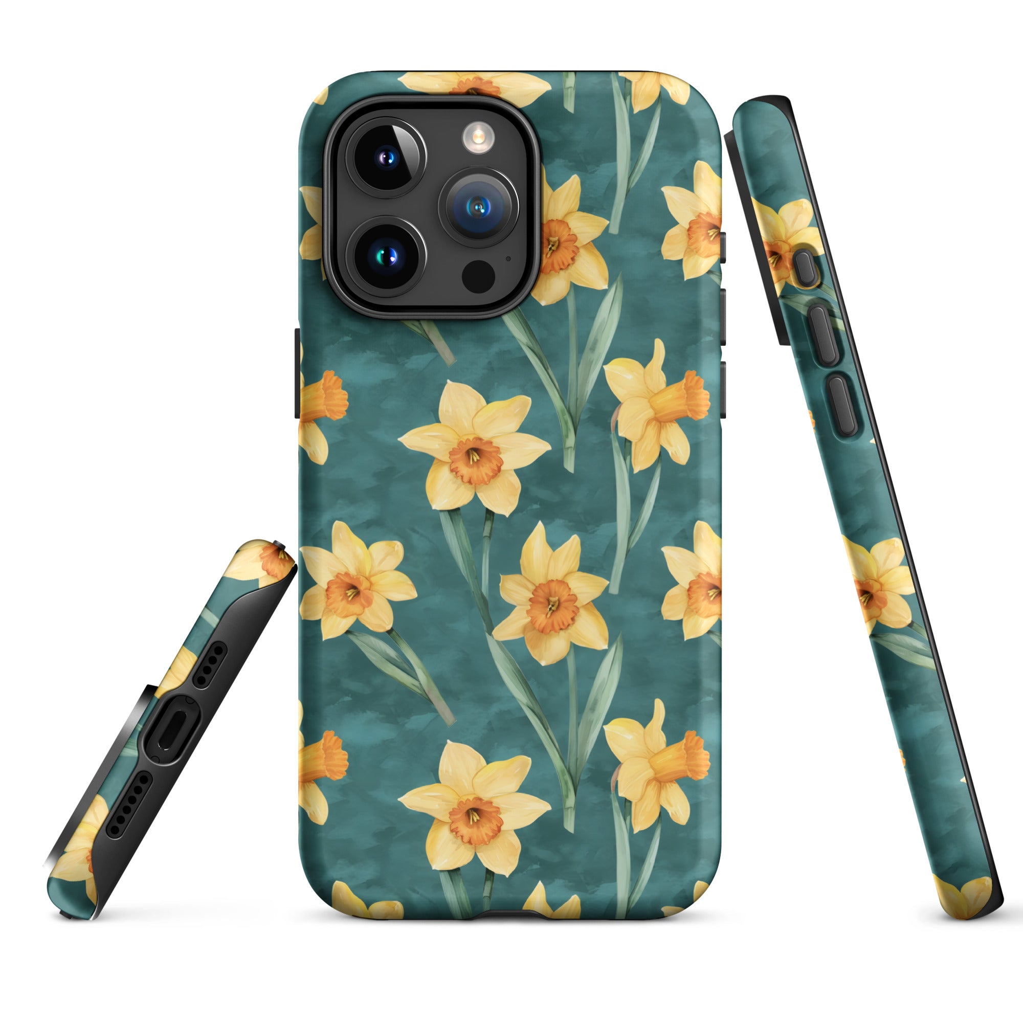 Daffodil Aquarelle - iPhone Case