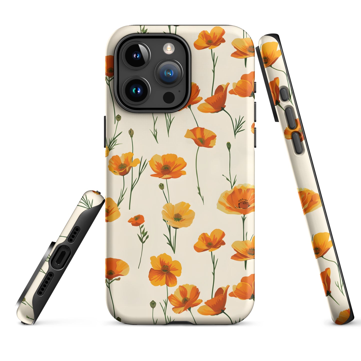 Splash of Poppy - iPhone Case