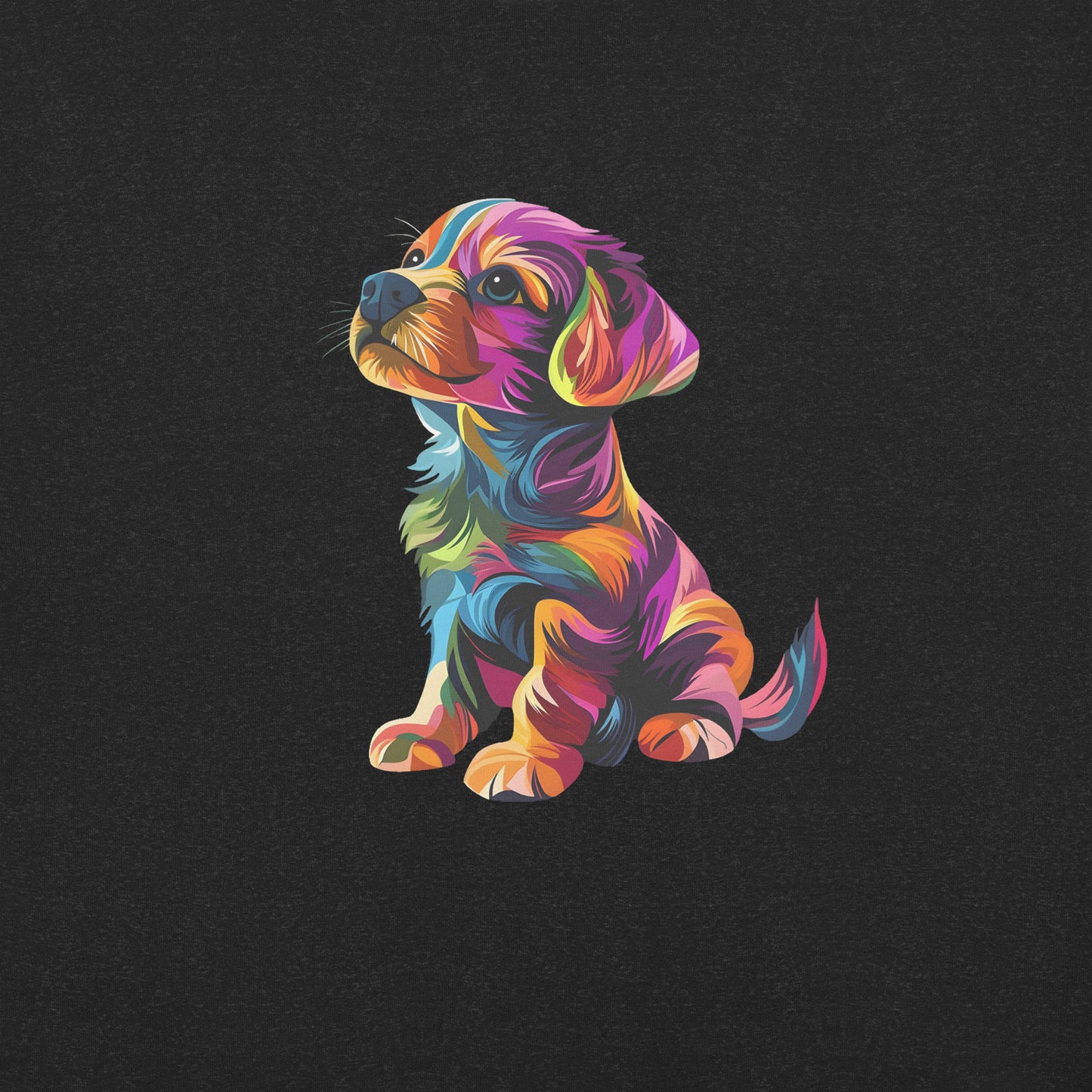 Prismatic Puppy - Unisex T-Shirt