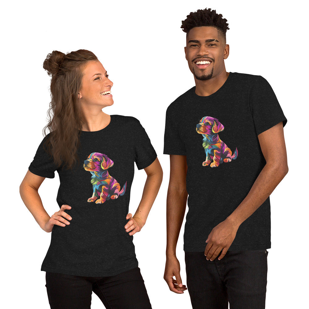 Prismatic Puppy - Unisex T-Shirt