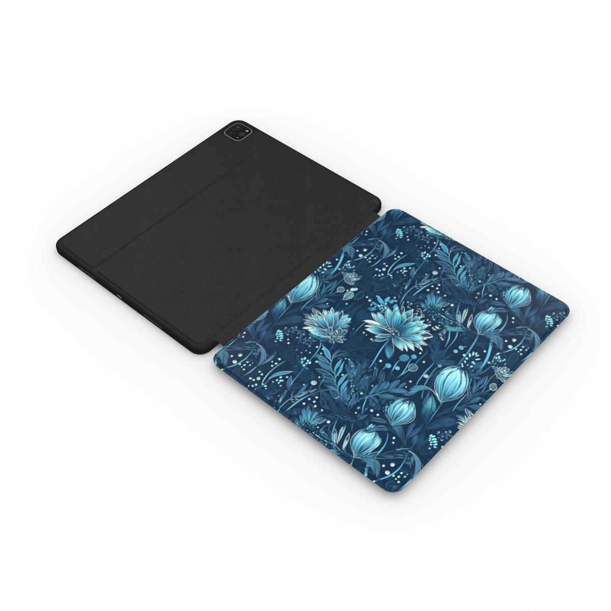 Metallic Blue Scilla - Shimmering Spring - iPad Case