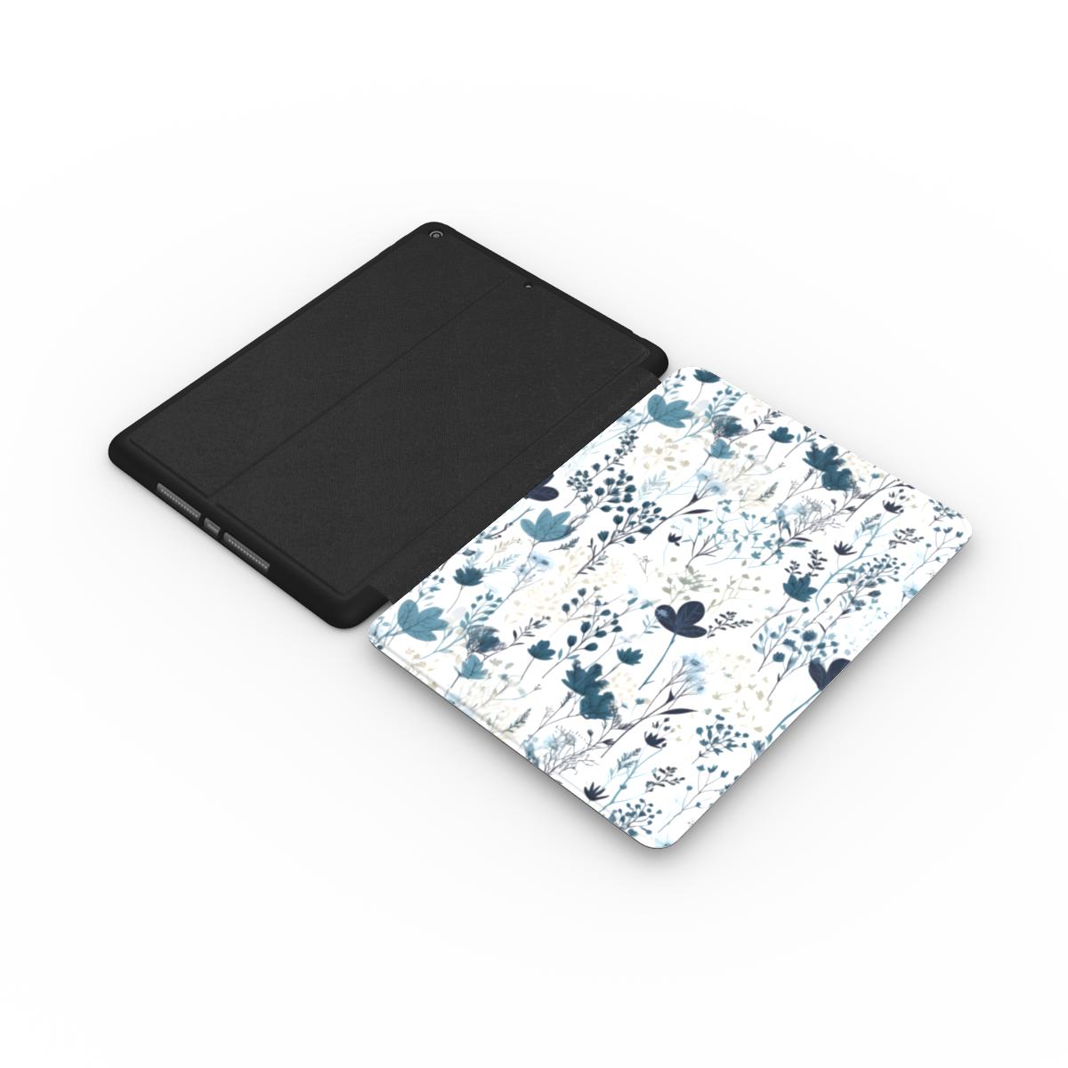 Serene Blue Wildflower - Tranquil Meadow - iPad Case