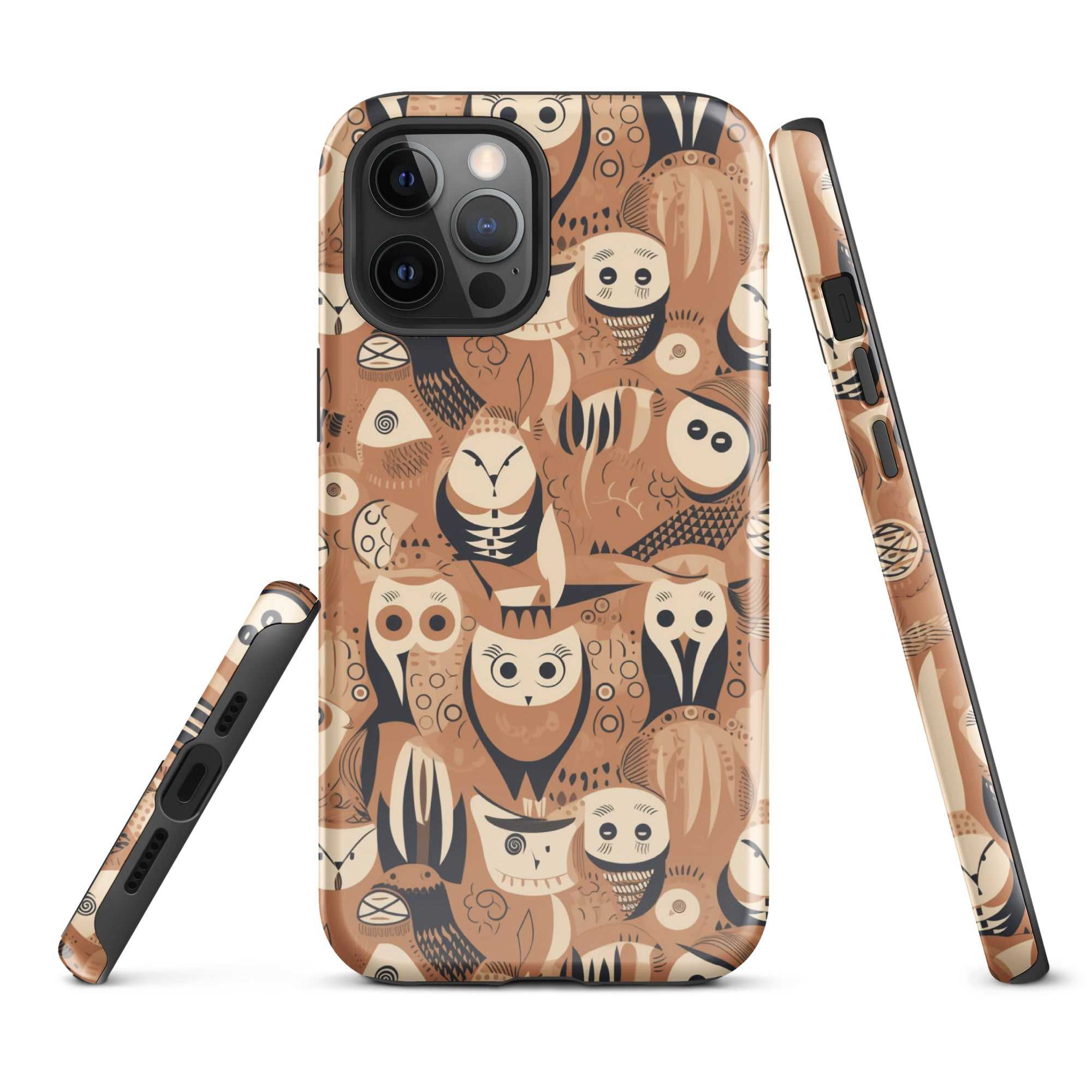 Abstract Owl - Harmony - iPhone Case - Pattern Symphony