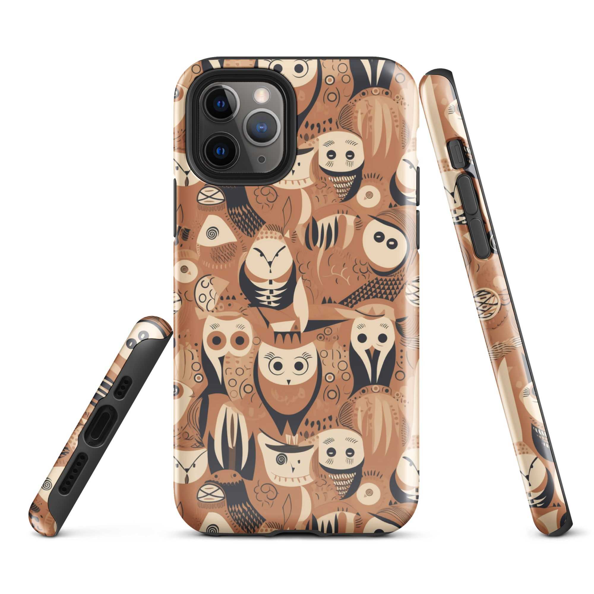 Abstract Owl - Harmony - iPhone Case - Pattern Symphony