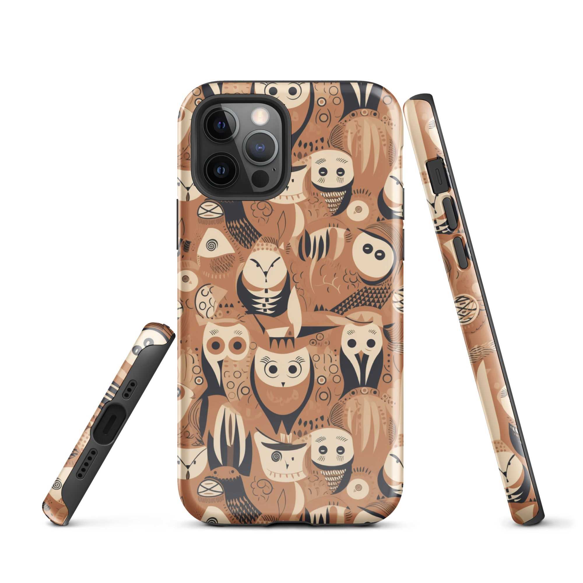 Abstract Owl - Harmony - iPhone Case - Pattern Symphony