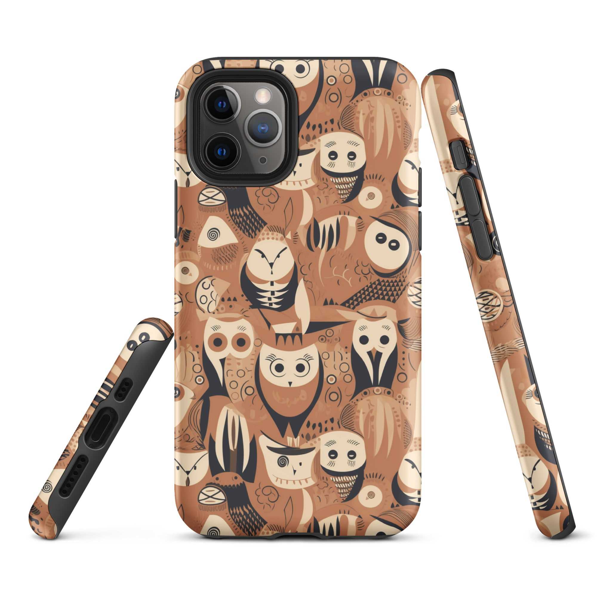 Abstract Owl - Harmony - iPhone Case - Pattern Symphony