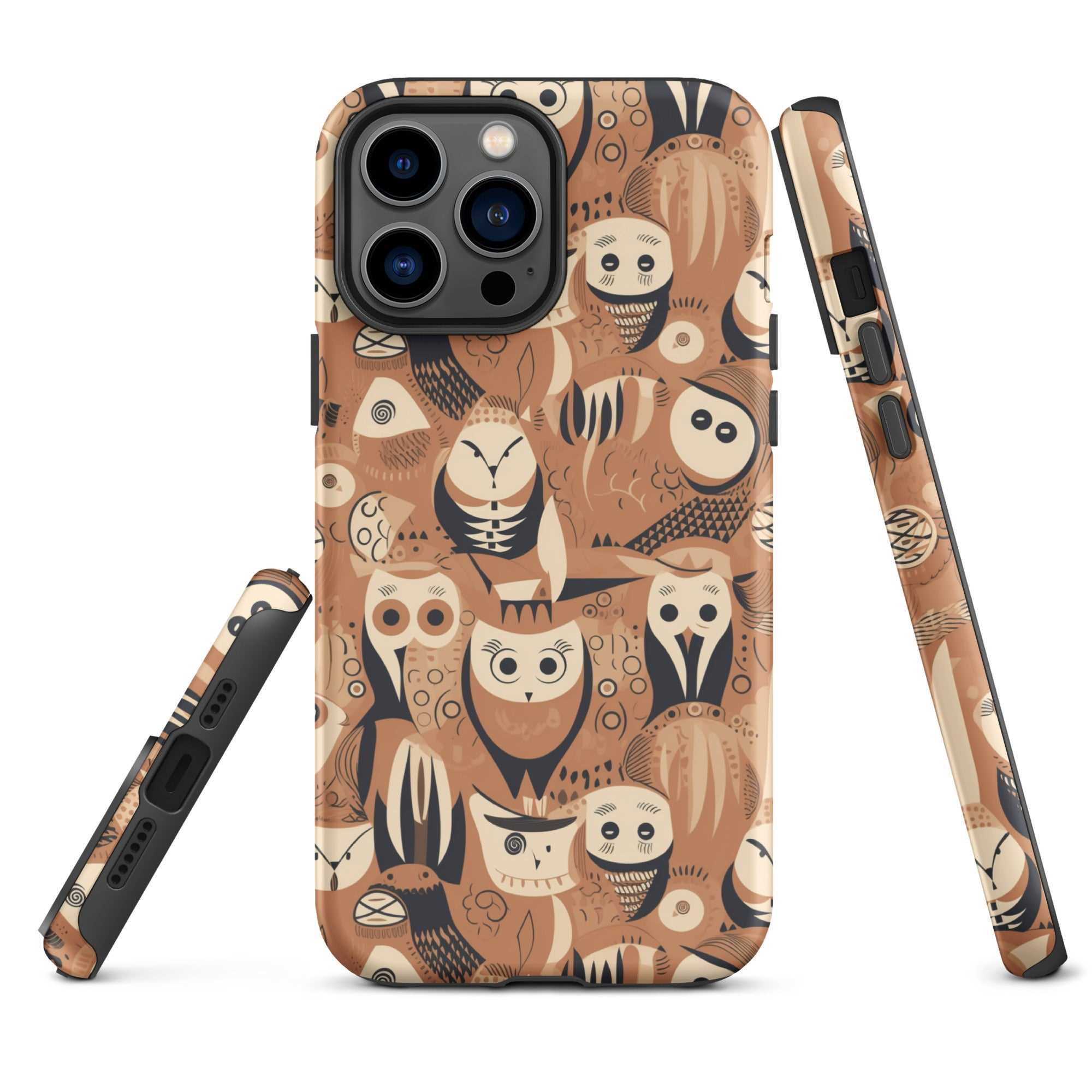 Abstract Owl - Harmony - iPhone Case - Pattern Symphony