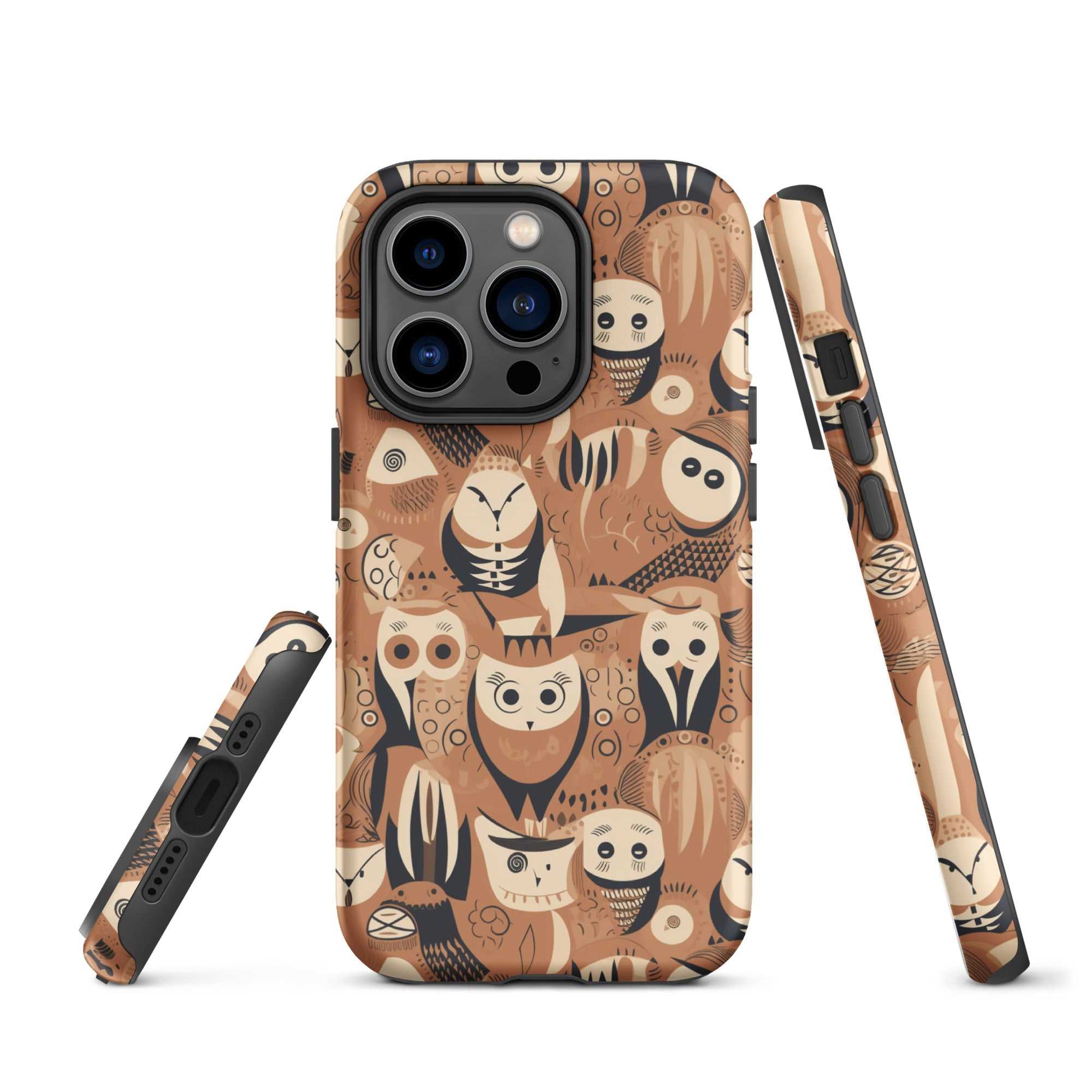 Abstract Owl - Harmony - iPhone Case - Pattern Symphony