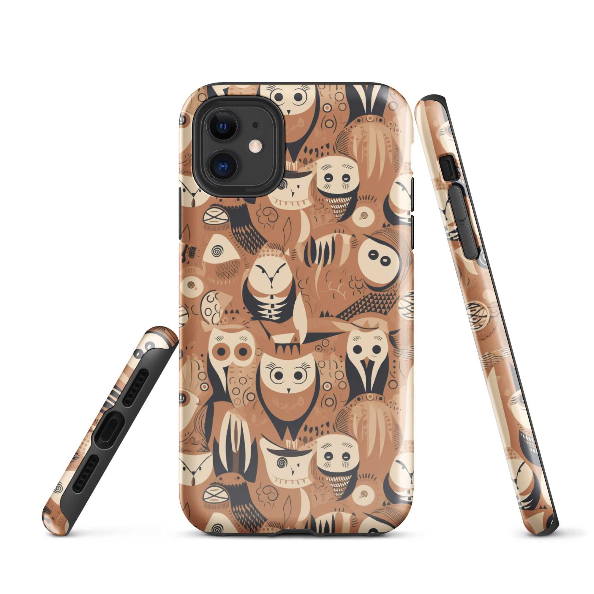 Abstract Owl - Harmony - iPhone Case - Pattern Symphony