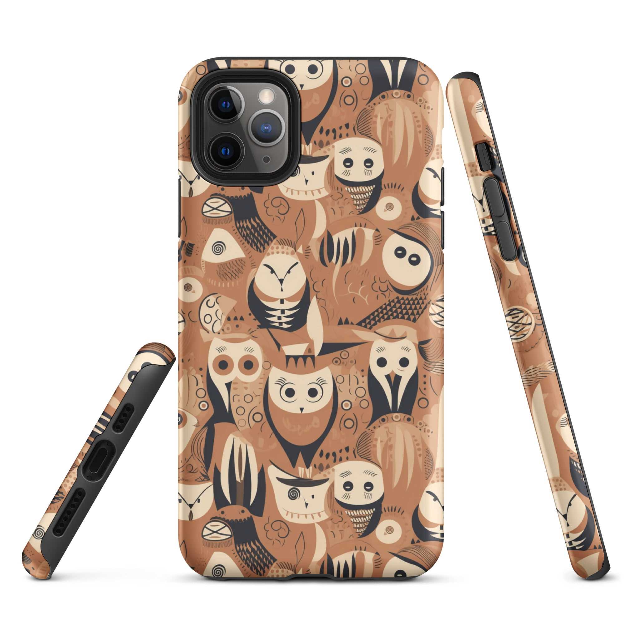 Abstract Owl - Harmony - iPhone Case - Pattern Symphony