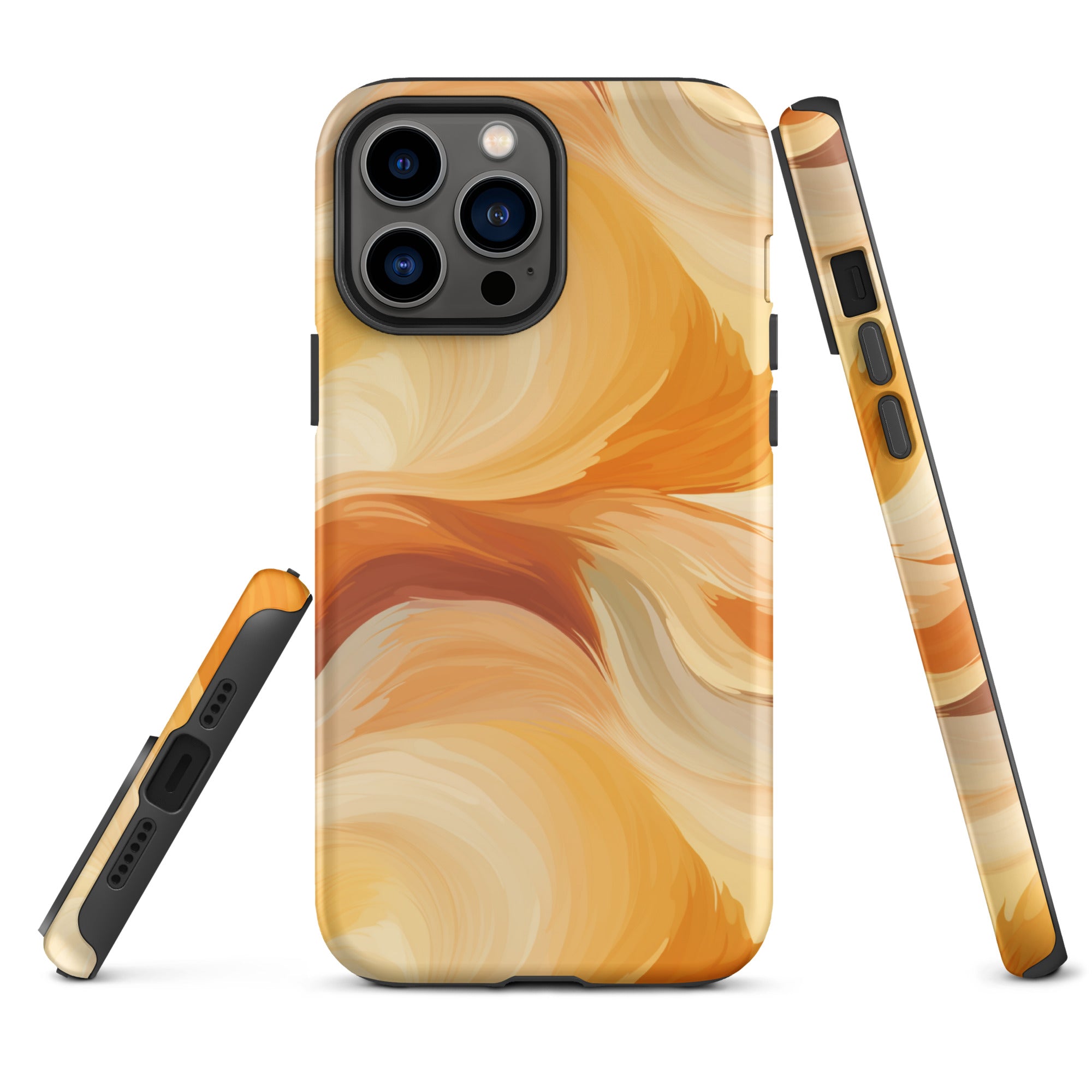 Amber Waves - The Breath of Autumn - iPhone Case - Pattern Symphony