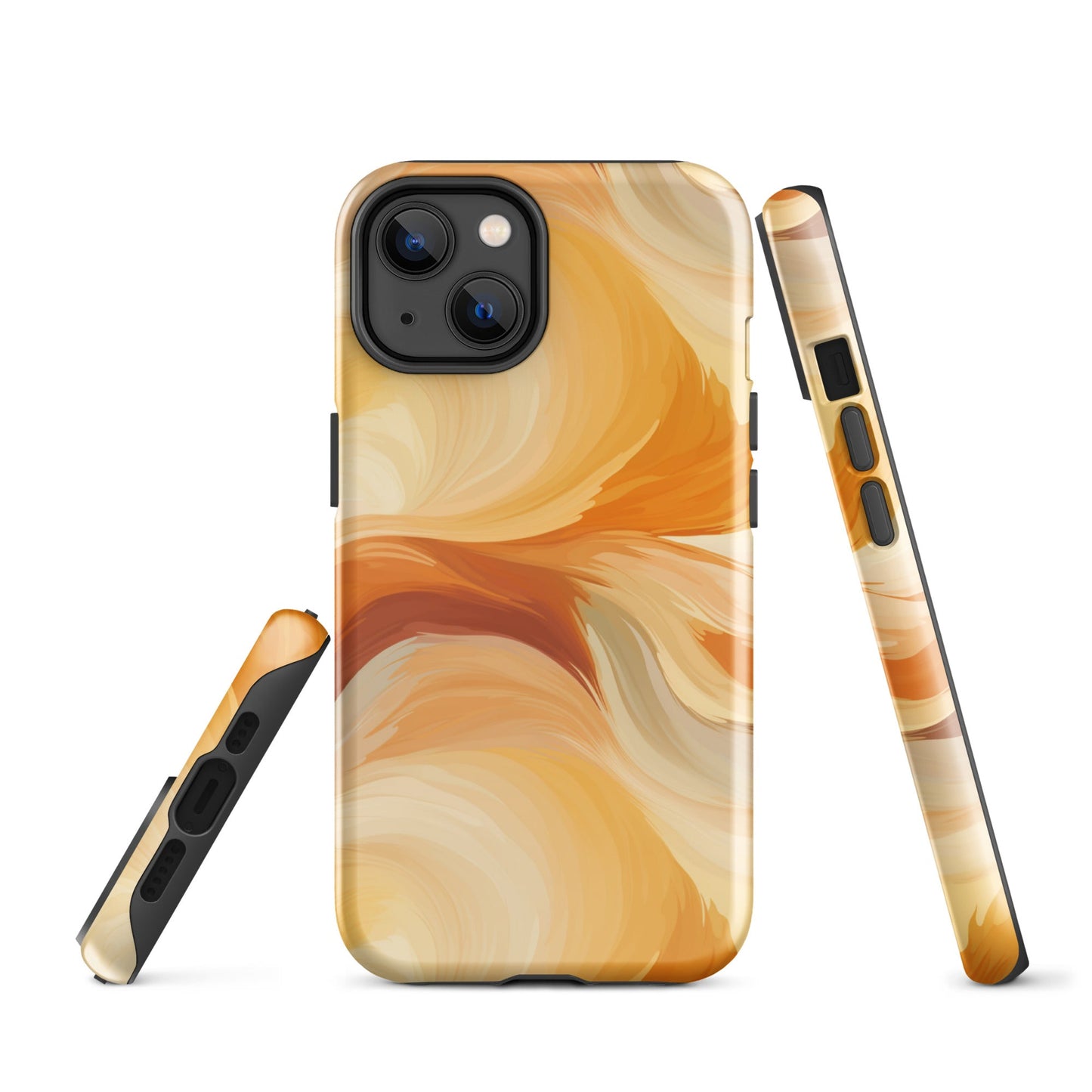 Amber Waves - The Breath of Autumn - iPhone Case - Pattern Symphony