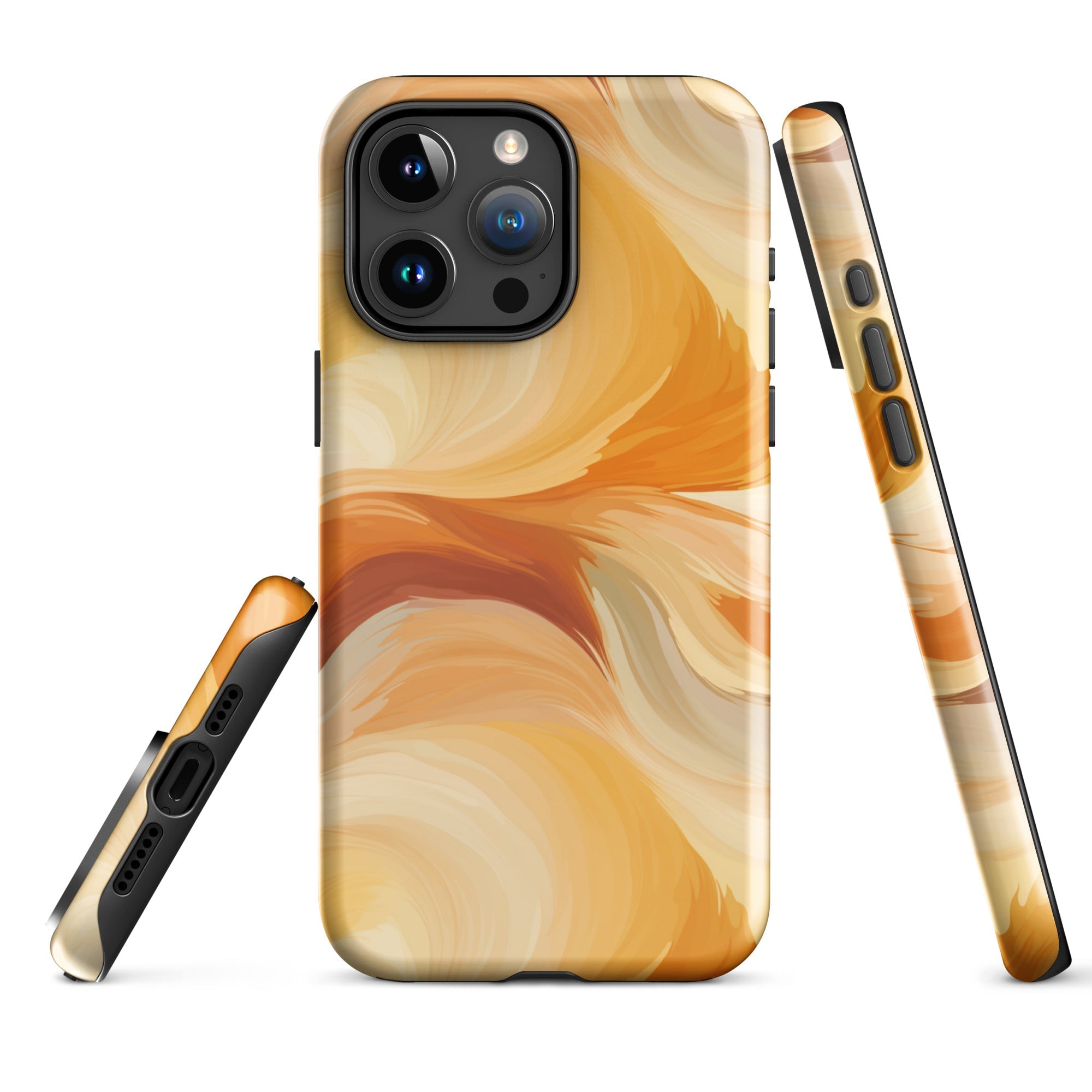 Amber Waves - The Breath of Autumn - iPhone Case - Pattern Symphony