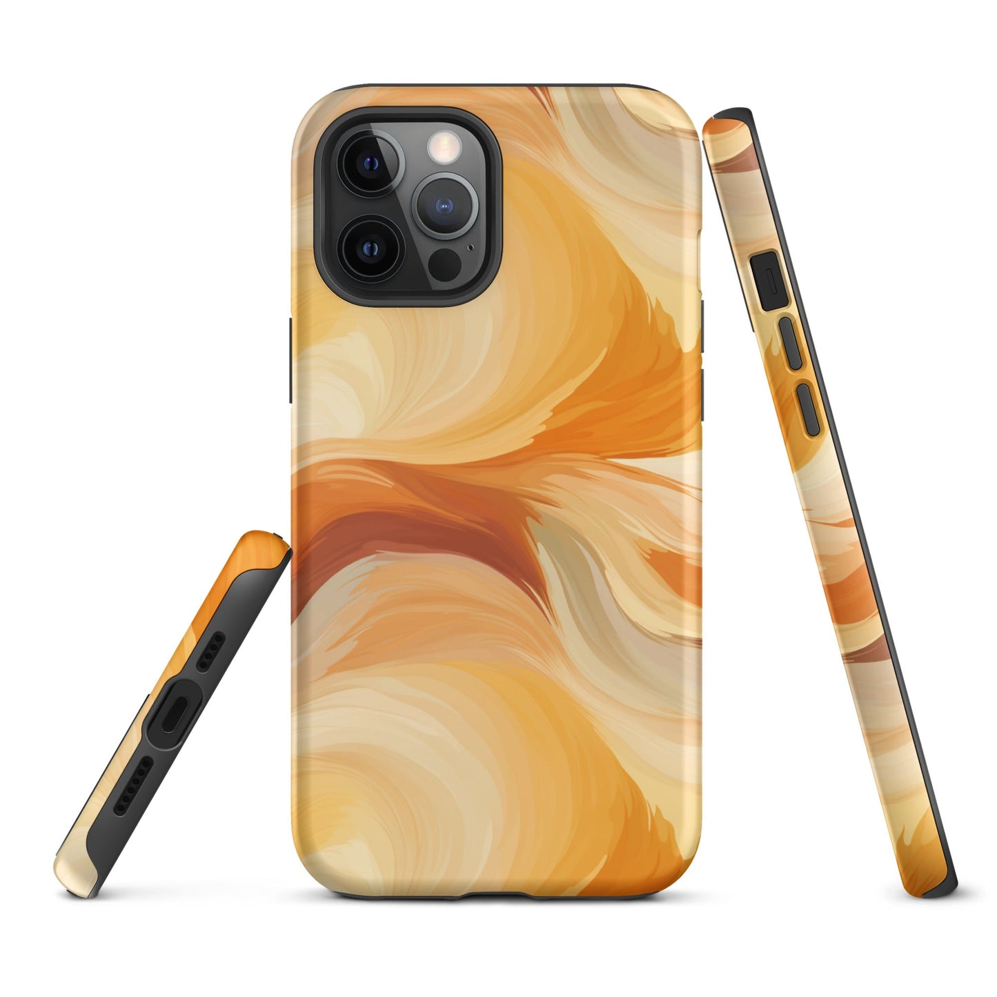 Amber Waves - The Breath of Autumn - iPhone Case - Pattern Symphony