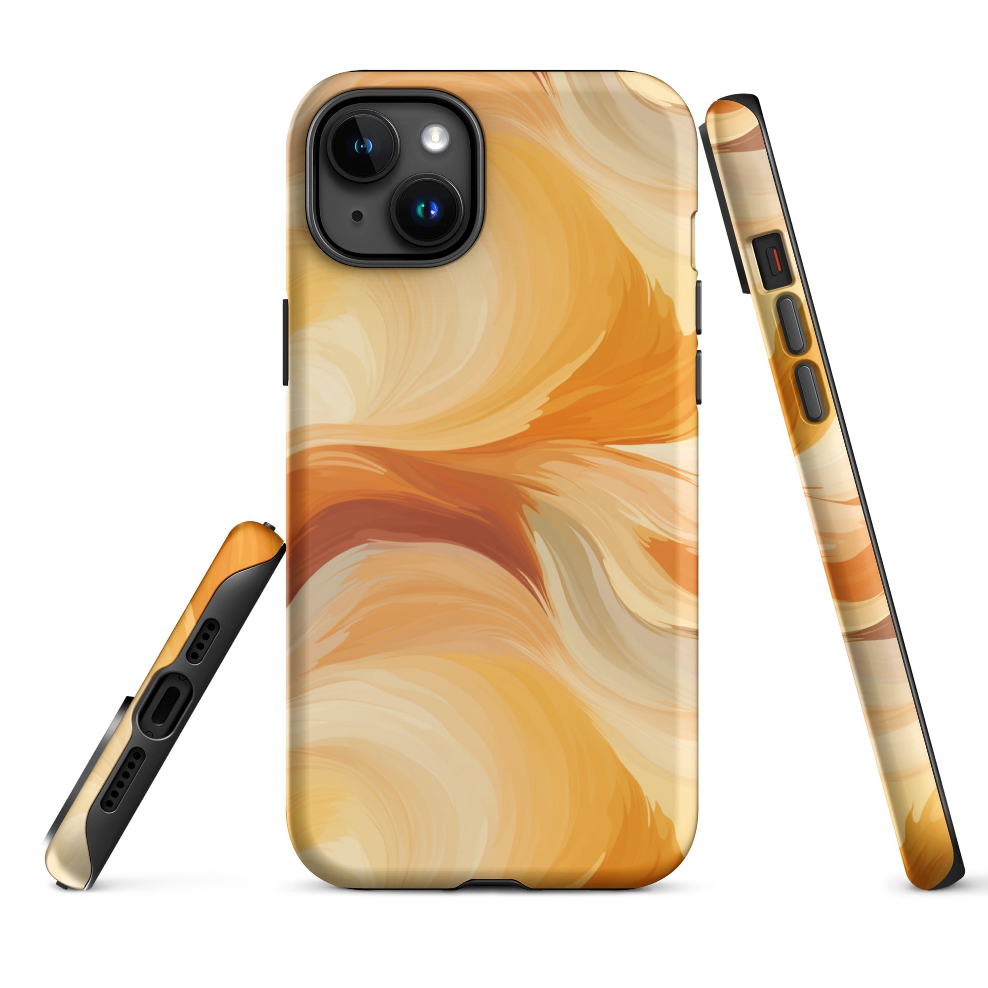 Amber Waves - The Breath of Autumn - iPhone Case - Pattern Symphony