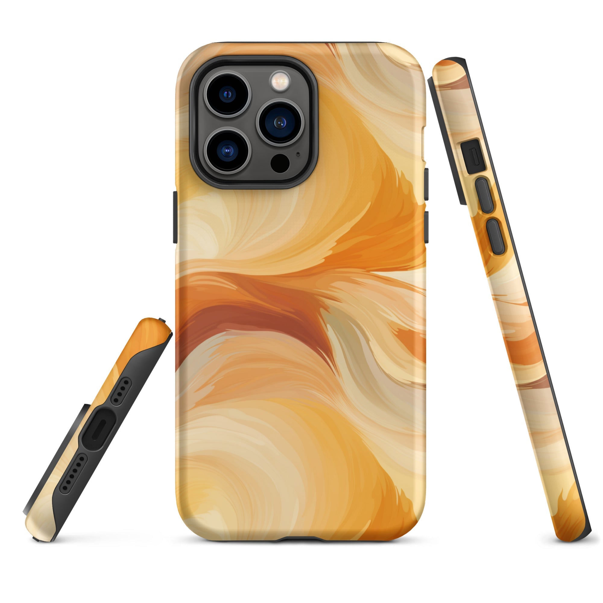 Amber Waves - The Breath of Autumn - iPhone Case - Pattern Symphony